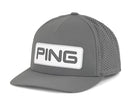 Ping Tour Vented Delta Hat Grey Headwear Ping Grey 