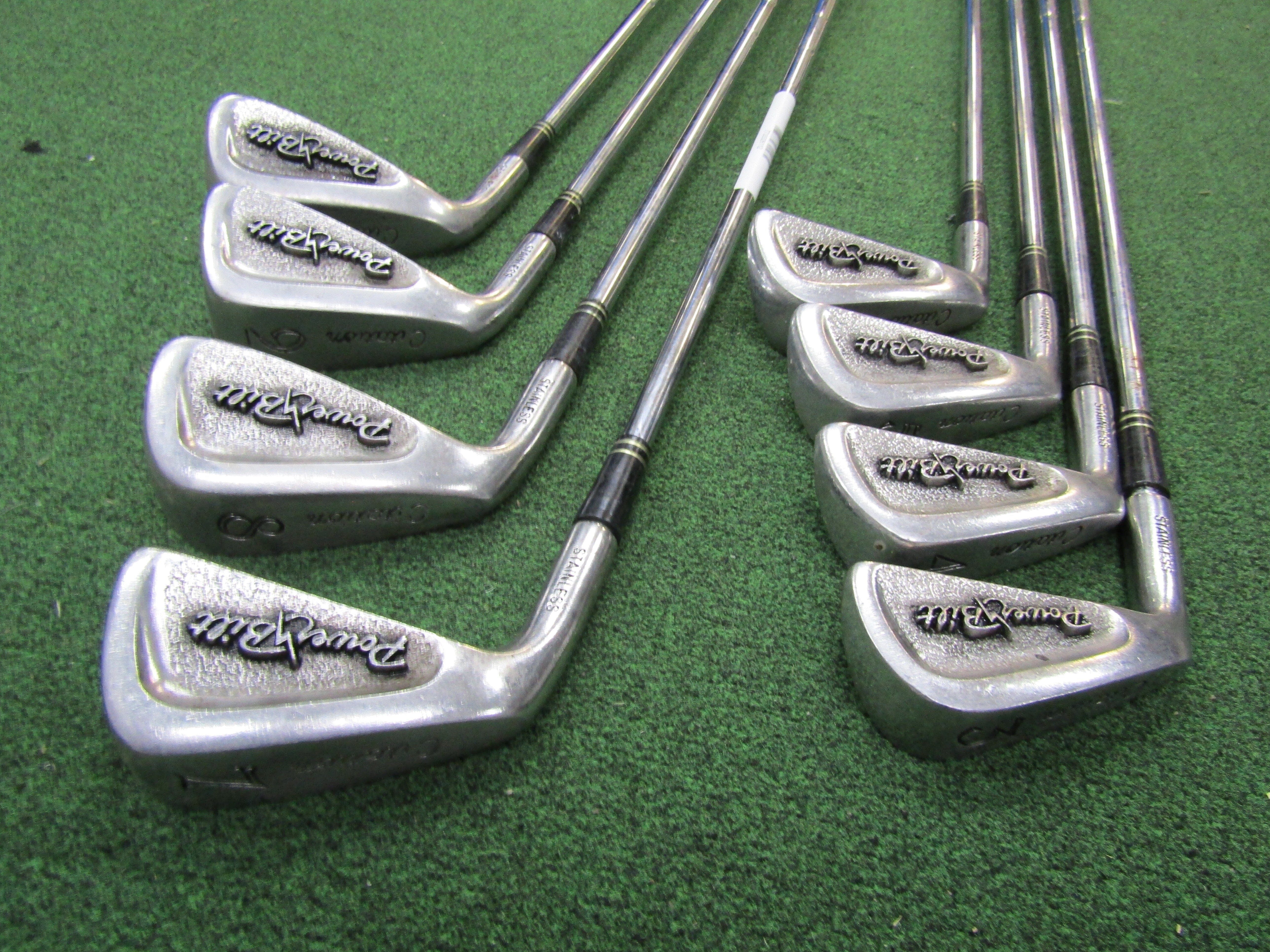 Powerbilt Citation Vintage Combo Set Regular Flex Steel Shaft Men's Left Pre-Owned Combo Set PowerBilt 