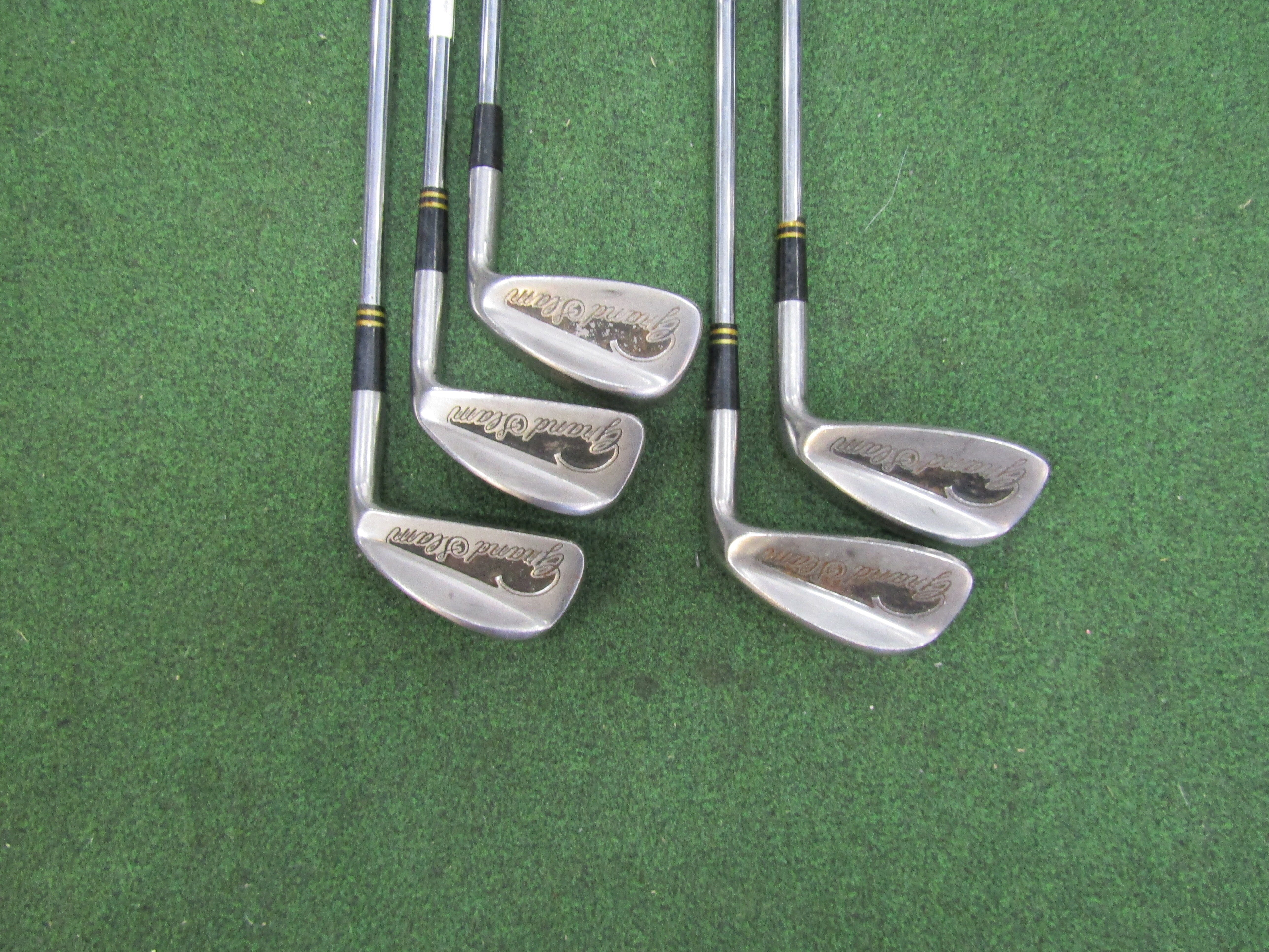 PowerBilt Grand Slam #6-PW 5 Pc. Iron Set Regular Flex Steel Men's Right Pre-Owned Iron Sets Power Bilt 