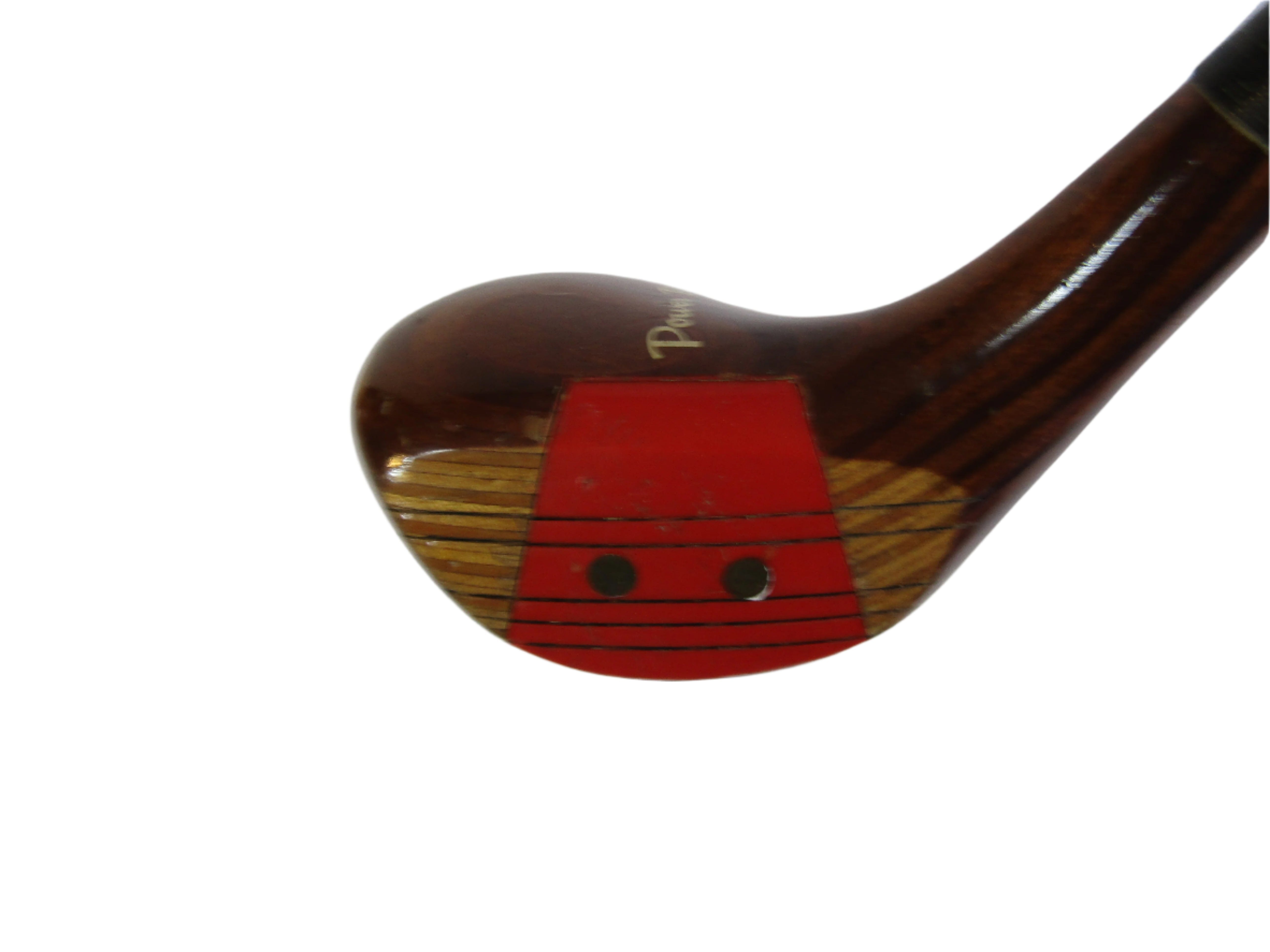 Powerbilt H&B #7 FW Persimmon Wood Regular Steel Men's Right Pre-Owned Fairway Woods Powerbilt 