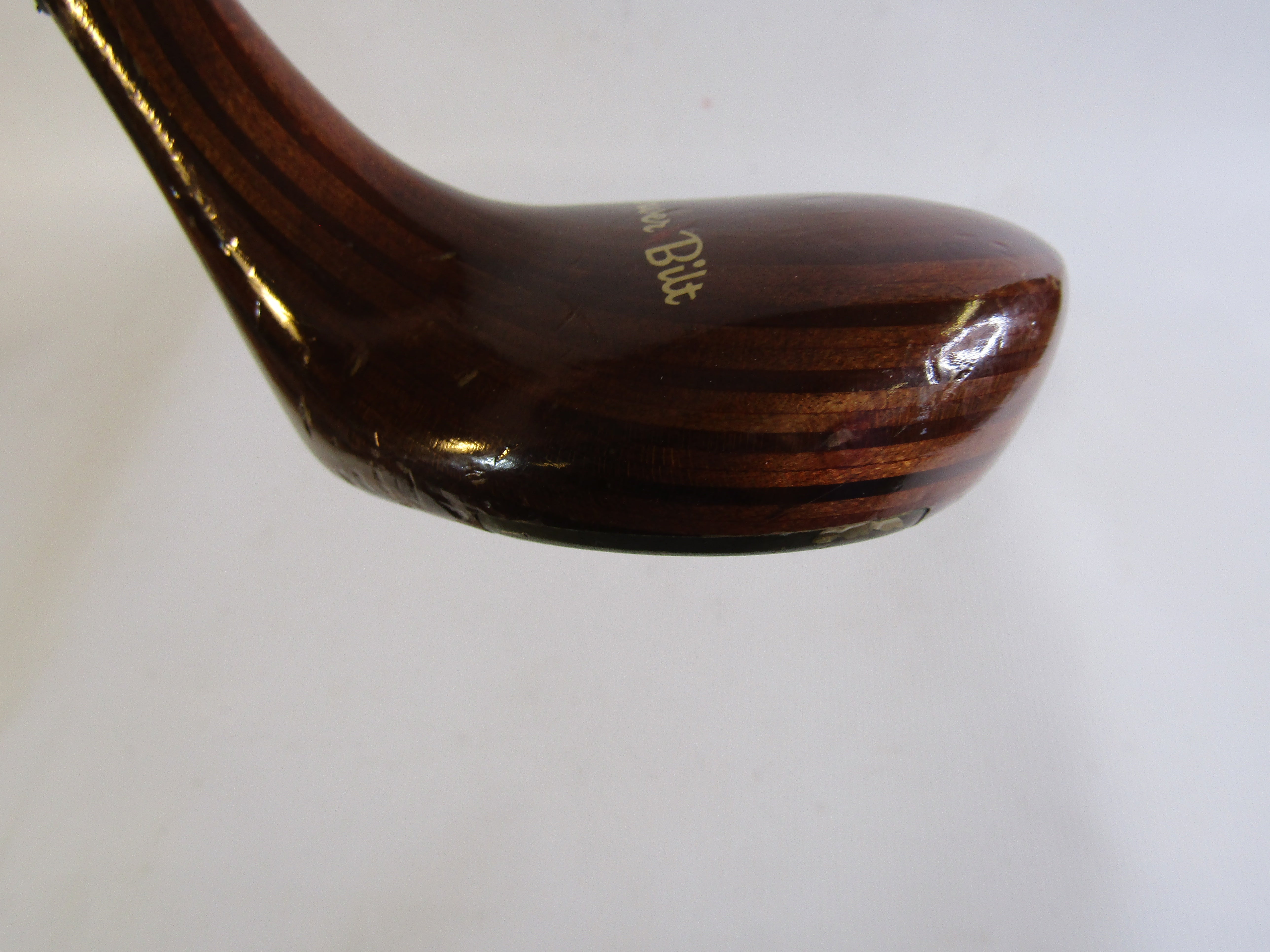 Powerbilt H&B #7 FW Persimmon Wood Regular Steel Men's Right Pre-Owned Fairway Woods Powerbilt 
