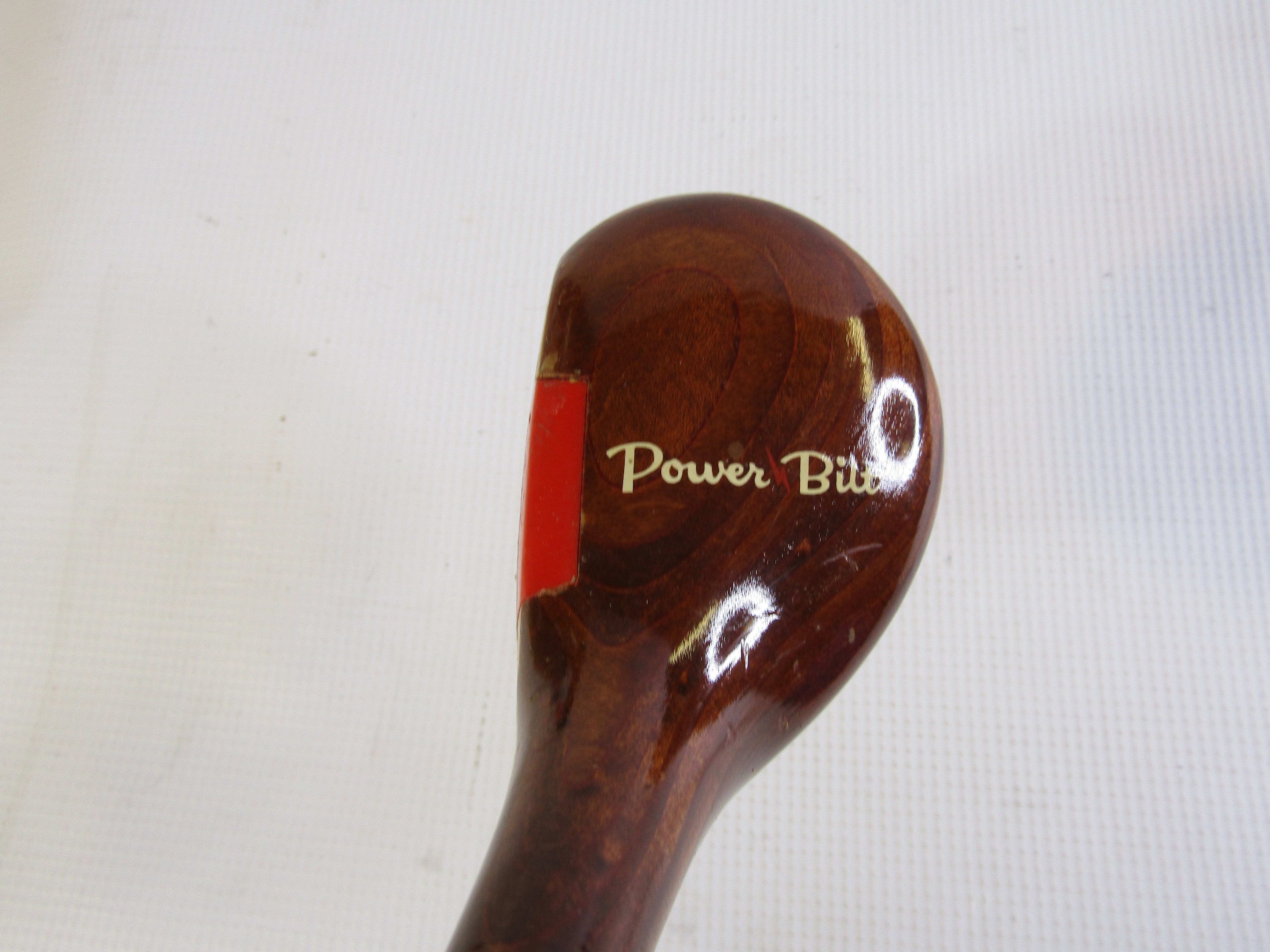 Powerbilt H&B #7 FW Persimmon Wood Regular Steel Men's Right Pre-Owned Fairway Woods Powerbilt 