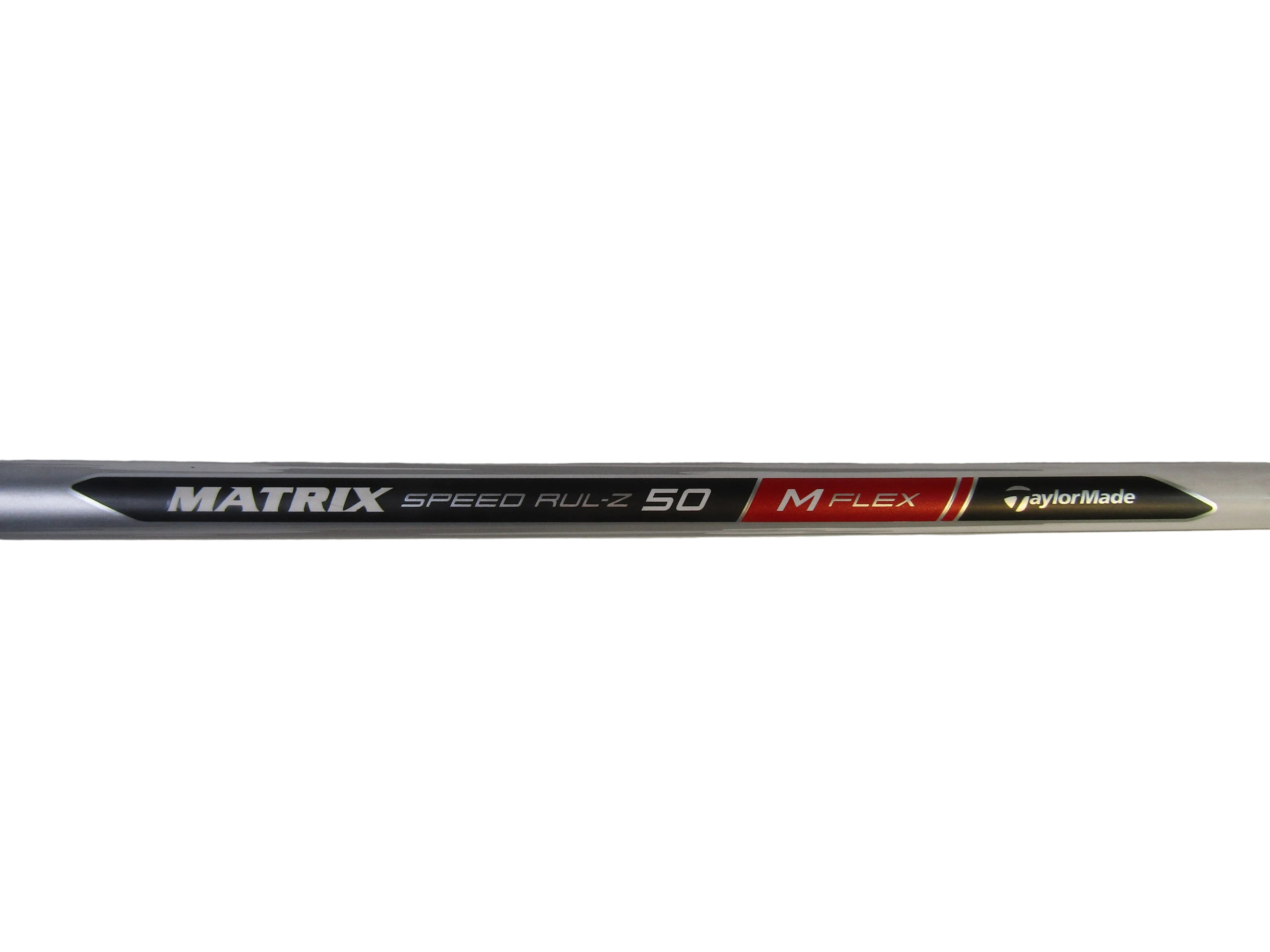 *PRE-OWNED* Aeroburner Driver Shaft Matrix Speed Rul-Z 50 M-Flex (senior) .350 Tip Pre-Owned Shafts Matrix Ozik 