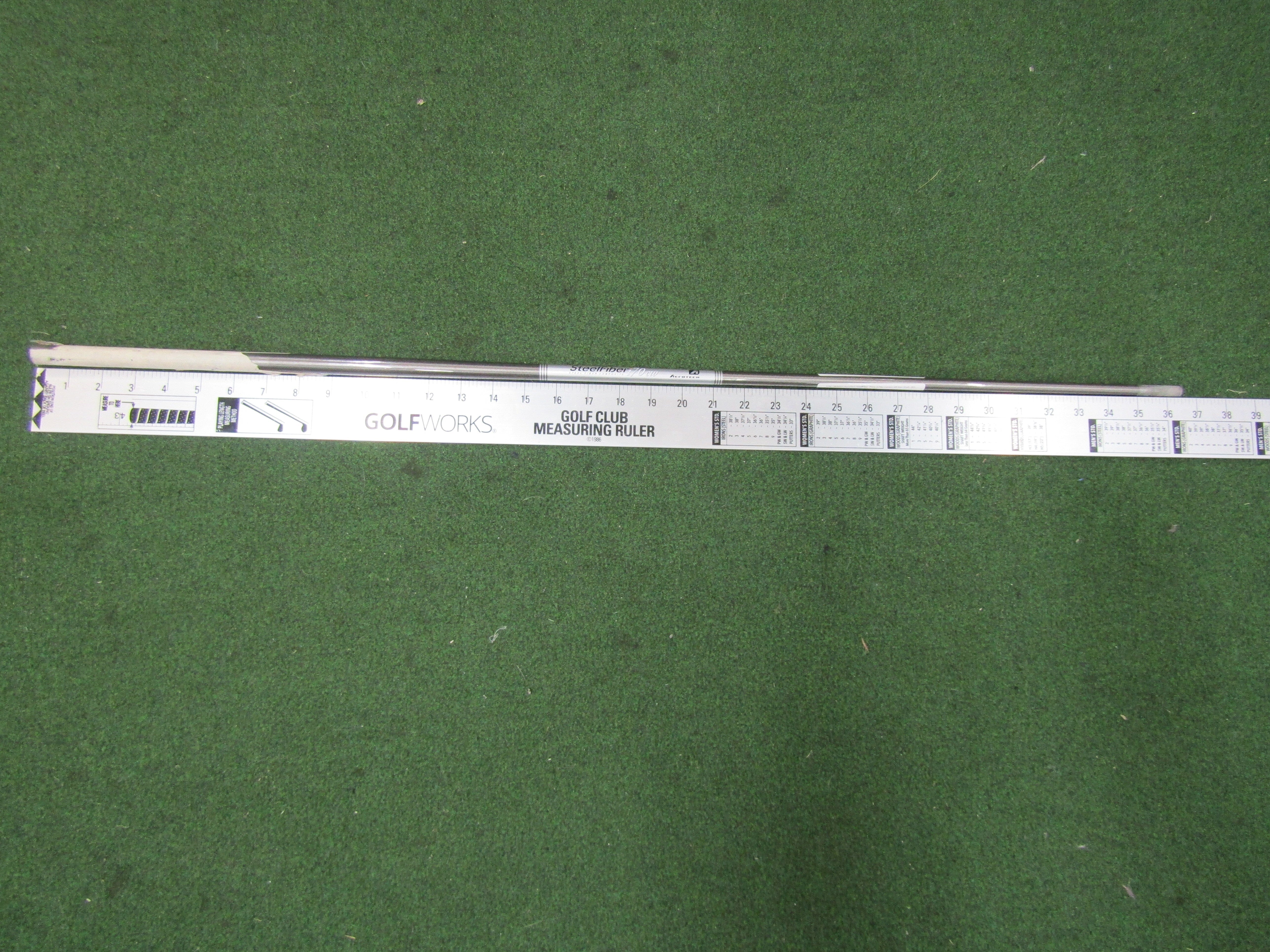 *PRE-OWNED* AeroTech SteelFiber i70cw A-Flex (senior) #8 Iron Shaft .355 Taper Tip Pre-Owned Shafts AeroTech 