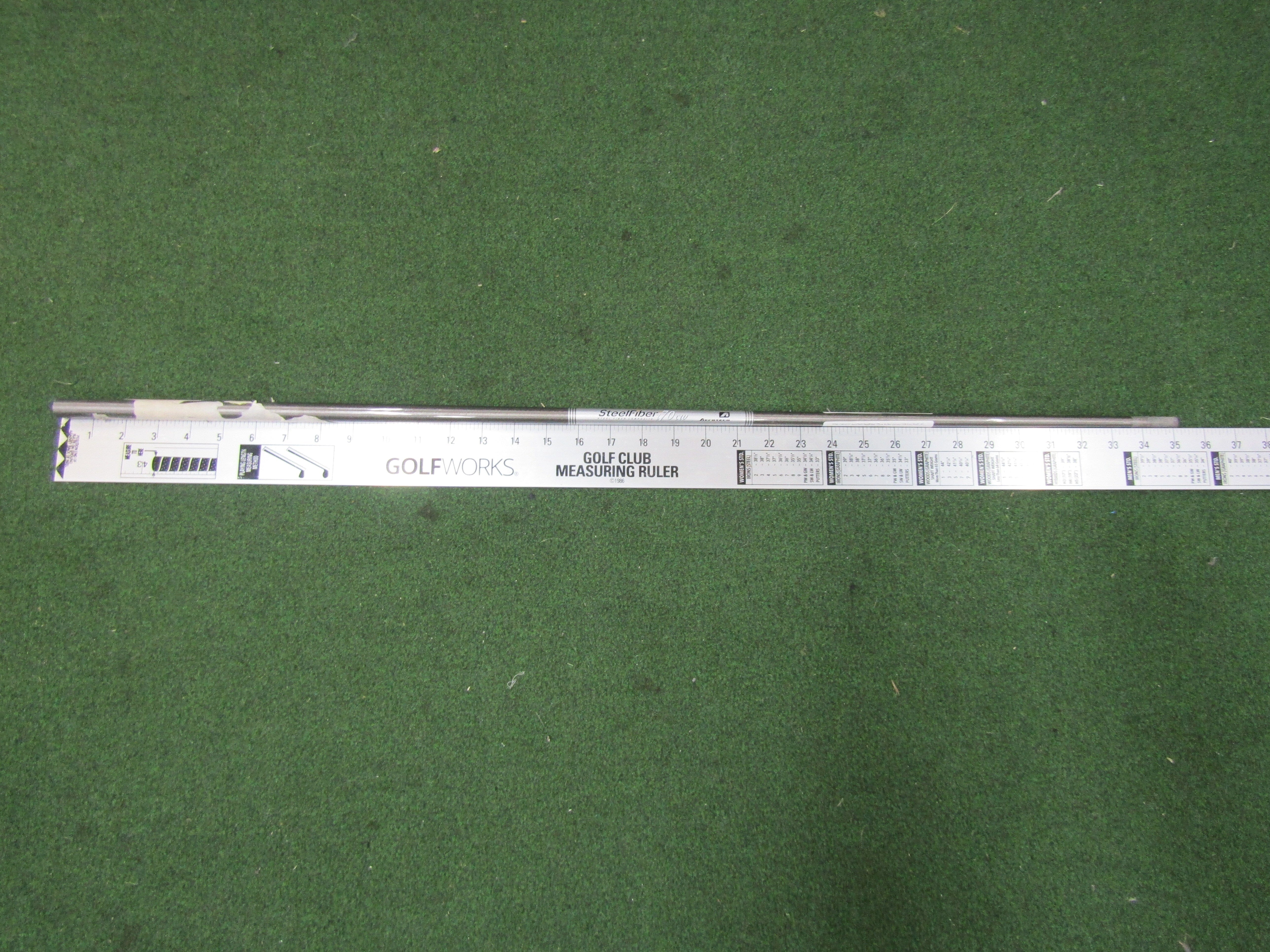 *PRE-OWNED* AeroTech SteelFiber i70cw A-Flex (senior) GW Iron Shaft .355 Taper Tip Pre-Owned Shafts AeroTech 