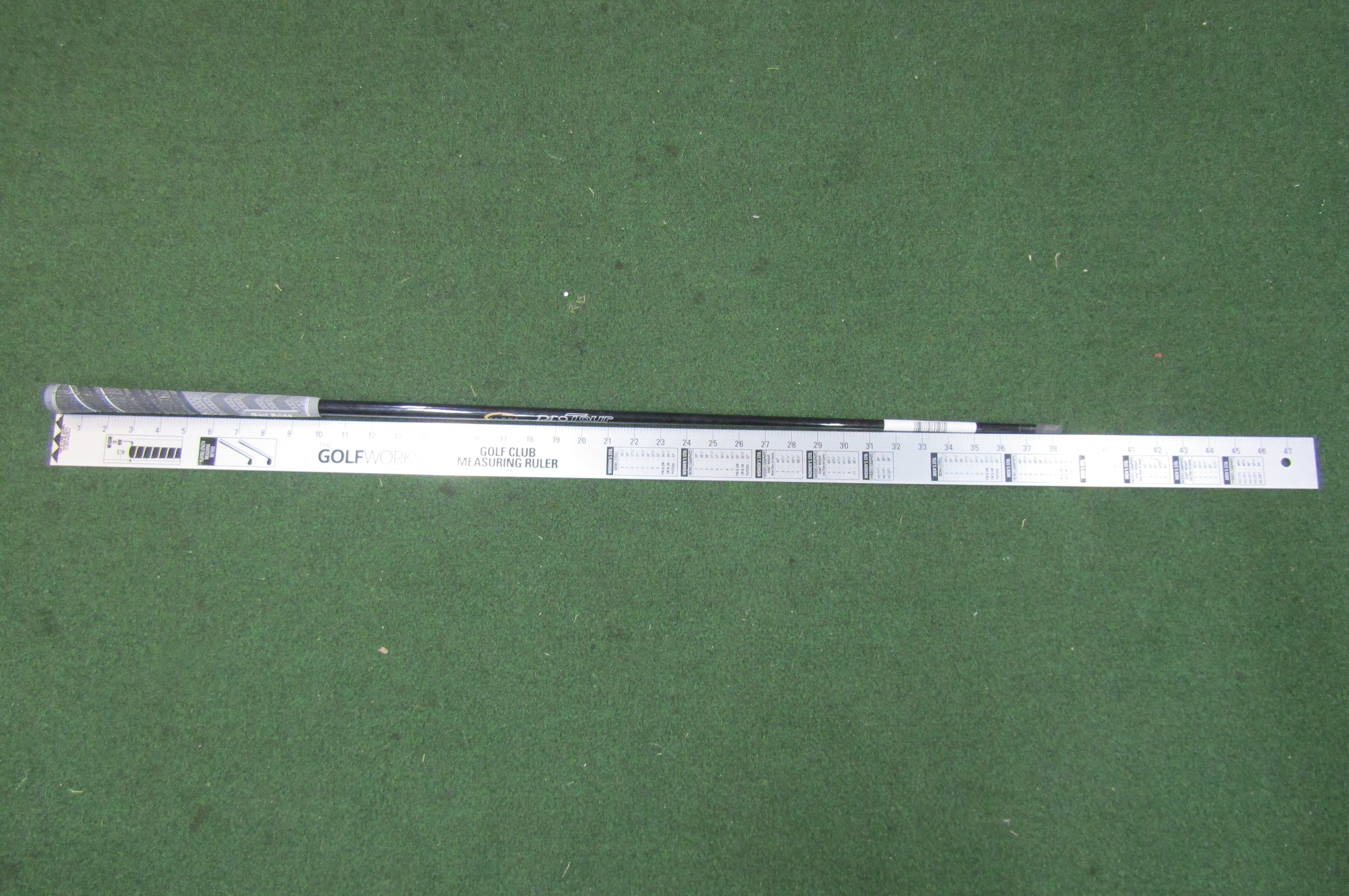 Pre-Owned Alpha Pro Tour Stiff Graphite +3/16 .370 Tip #4 Iron Shaft Pre-Owned Shafts Alpha 