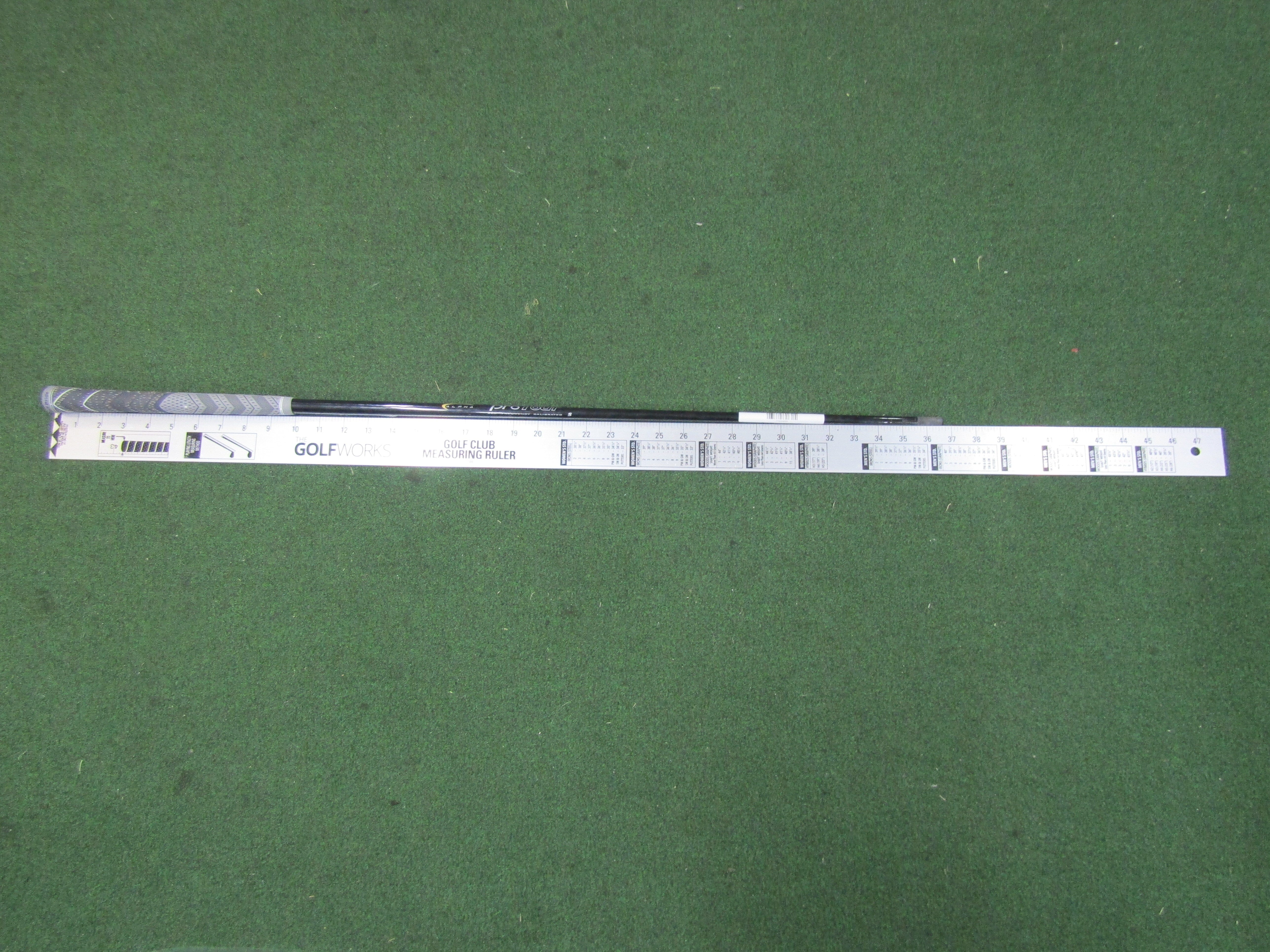 Pre-Owned Alpha Pro Tour Stiff Graphite +5/16 .370 Tip #7 Iron Shaft Pre-Owned Shafts Alpha 
