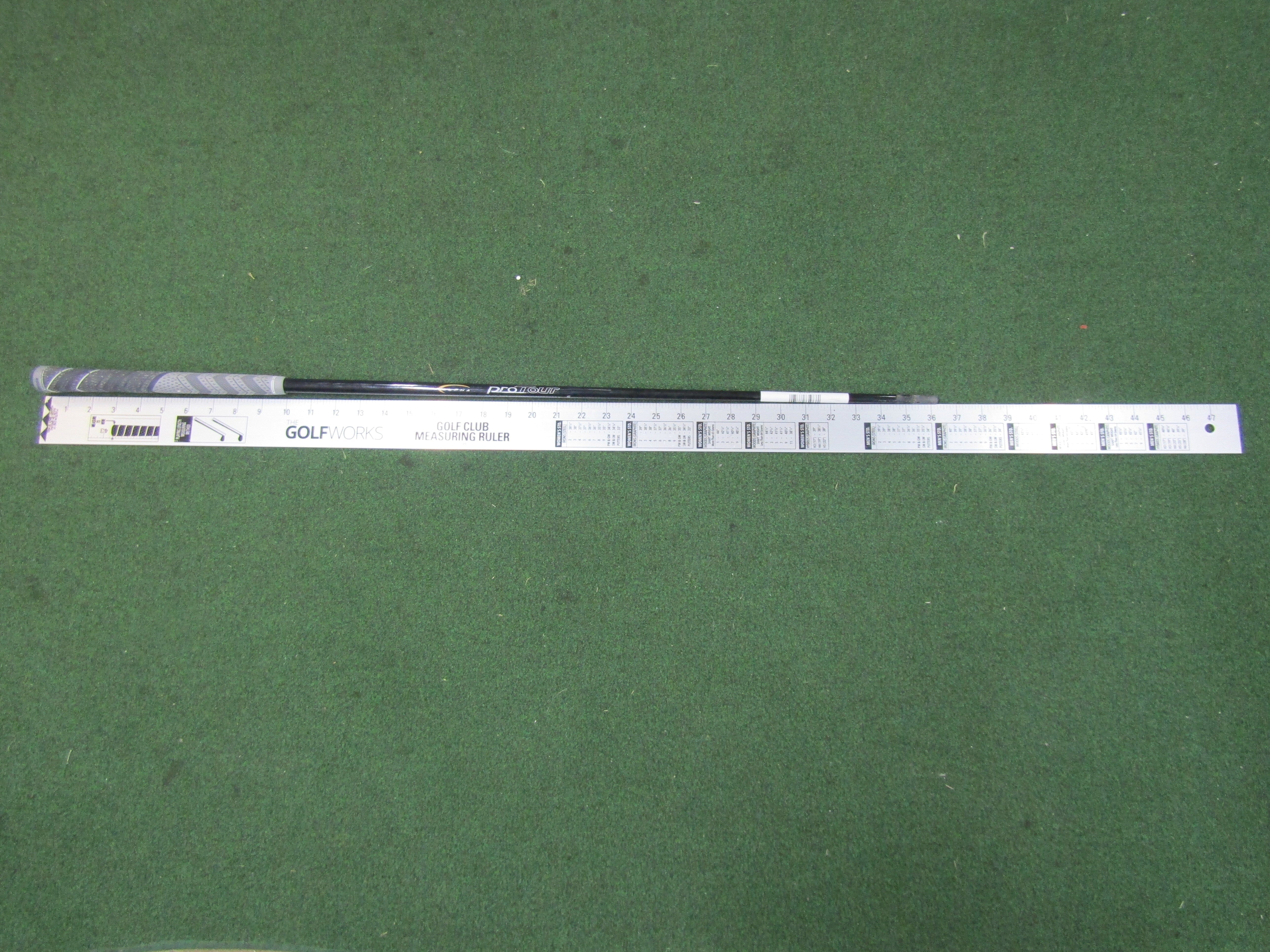 Pre-Owned Alpha Pro Tour Stiff Graphite +7/16 .370 Tip #8 Iron Shaft Pre-Owned Shafts Alpha 