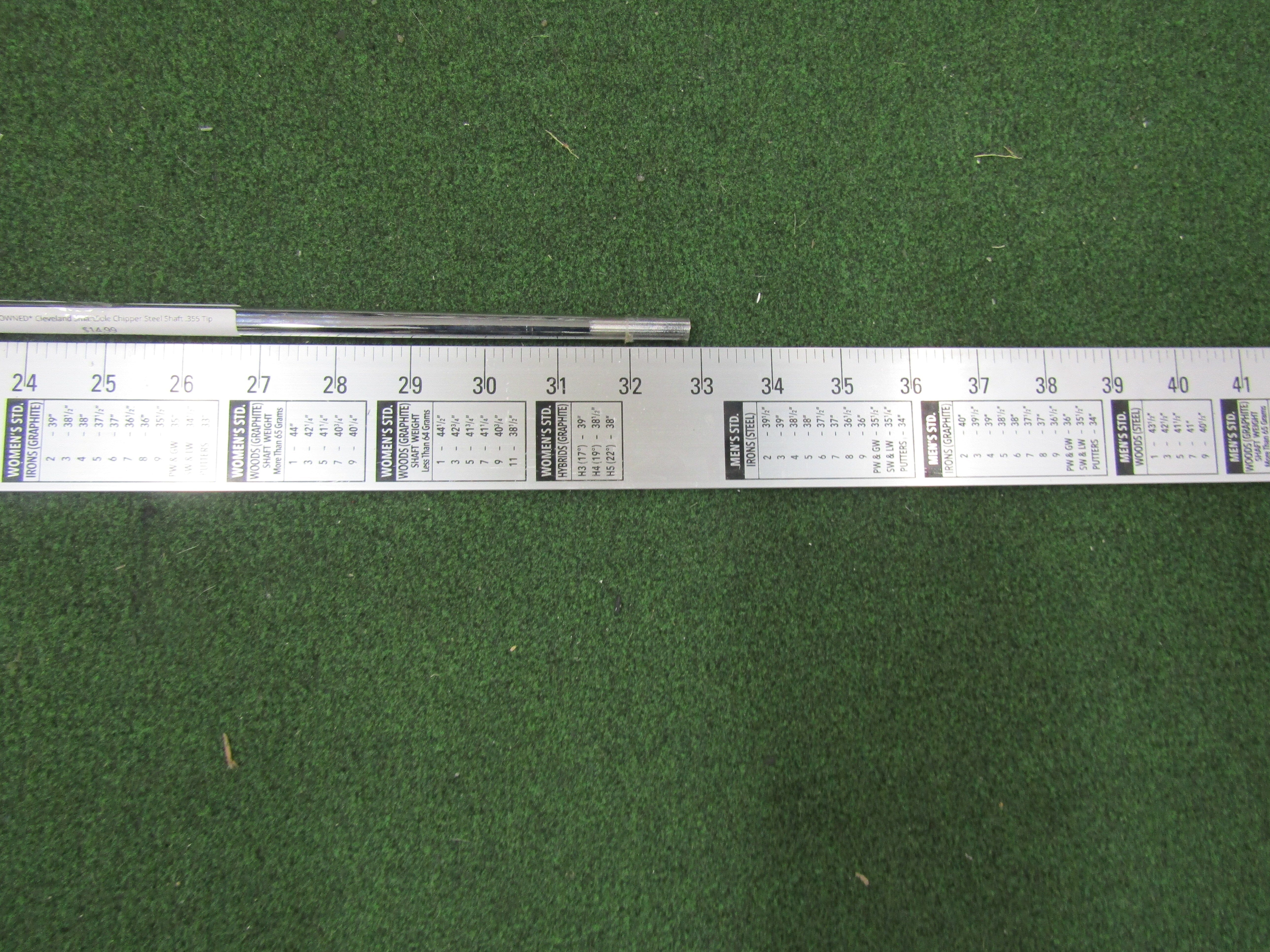 *PRE-OWNED* Cleveland SmartSole Chipper Steel Shaft .355 Tip Pre-Owned Shafts Cleveland 