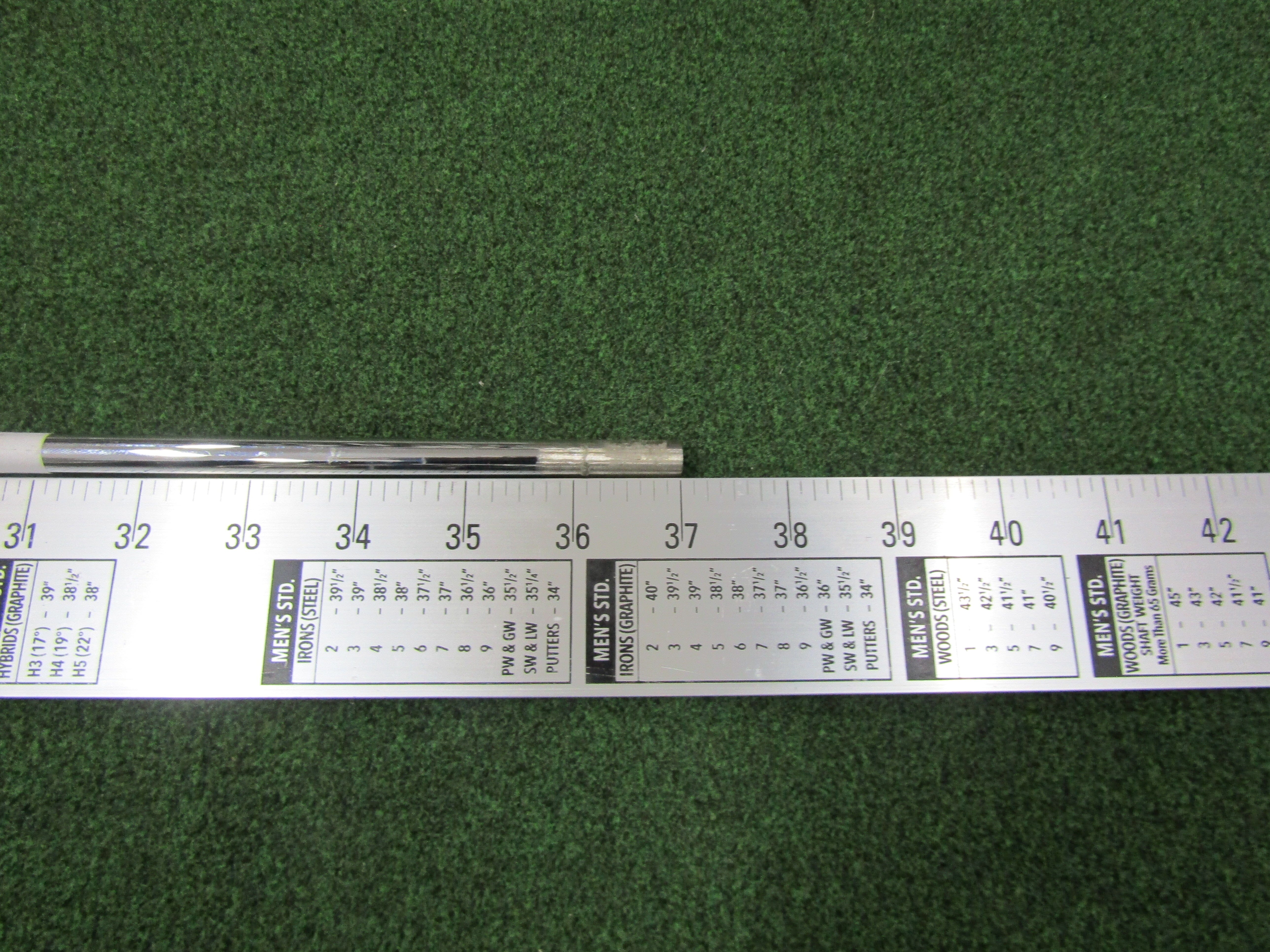 Pre-Owned Cobra Demo KBS $-Taper Lite Regular Flex .370 Tip #5 Iron Shaft -1/2 Pre-Owned Shafts KBS 