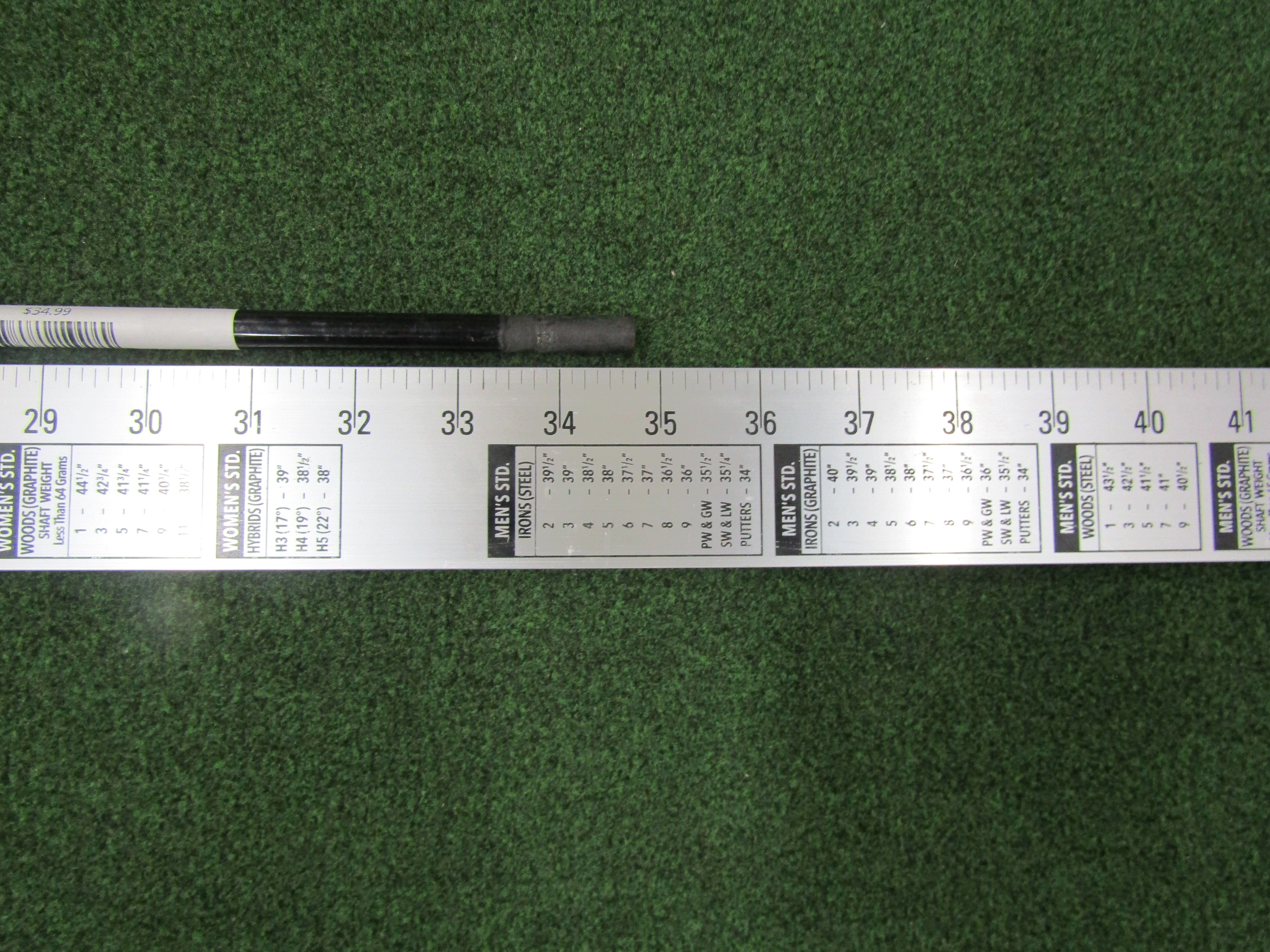 Pre-Owned Cobra Superlite 55 Demo Womens Flex Graphite .370 Tip #7 Iron Shaft -1/2 Pre-Owned Shafts Cobra 