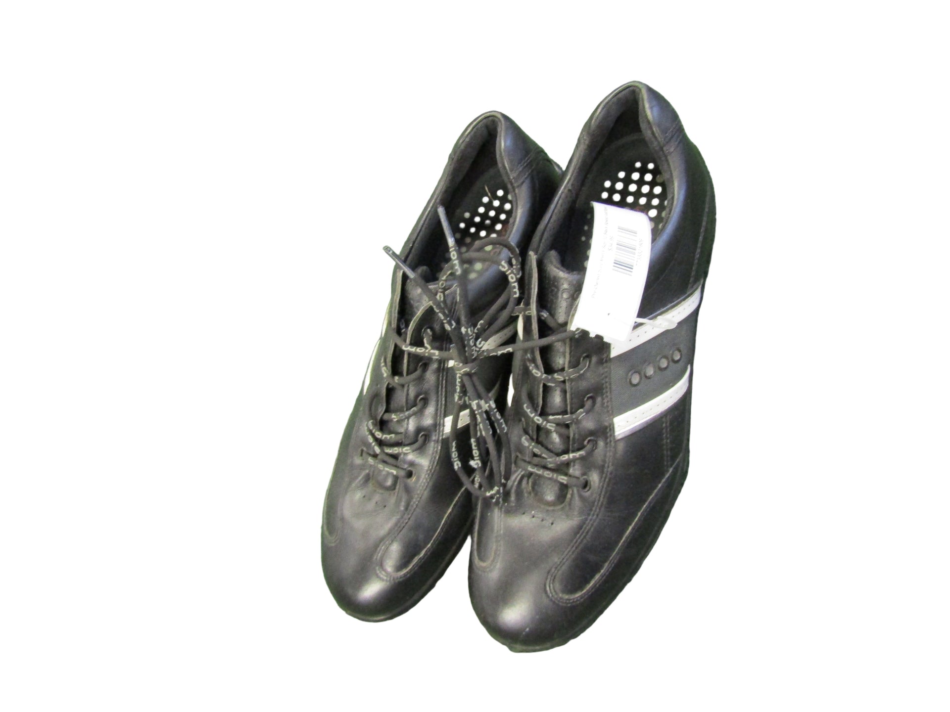 Pre-Owned Ecco Men's Size 12 Black Spiked Golf Shoes – Golf Stuff - Main Image