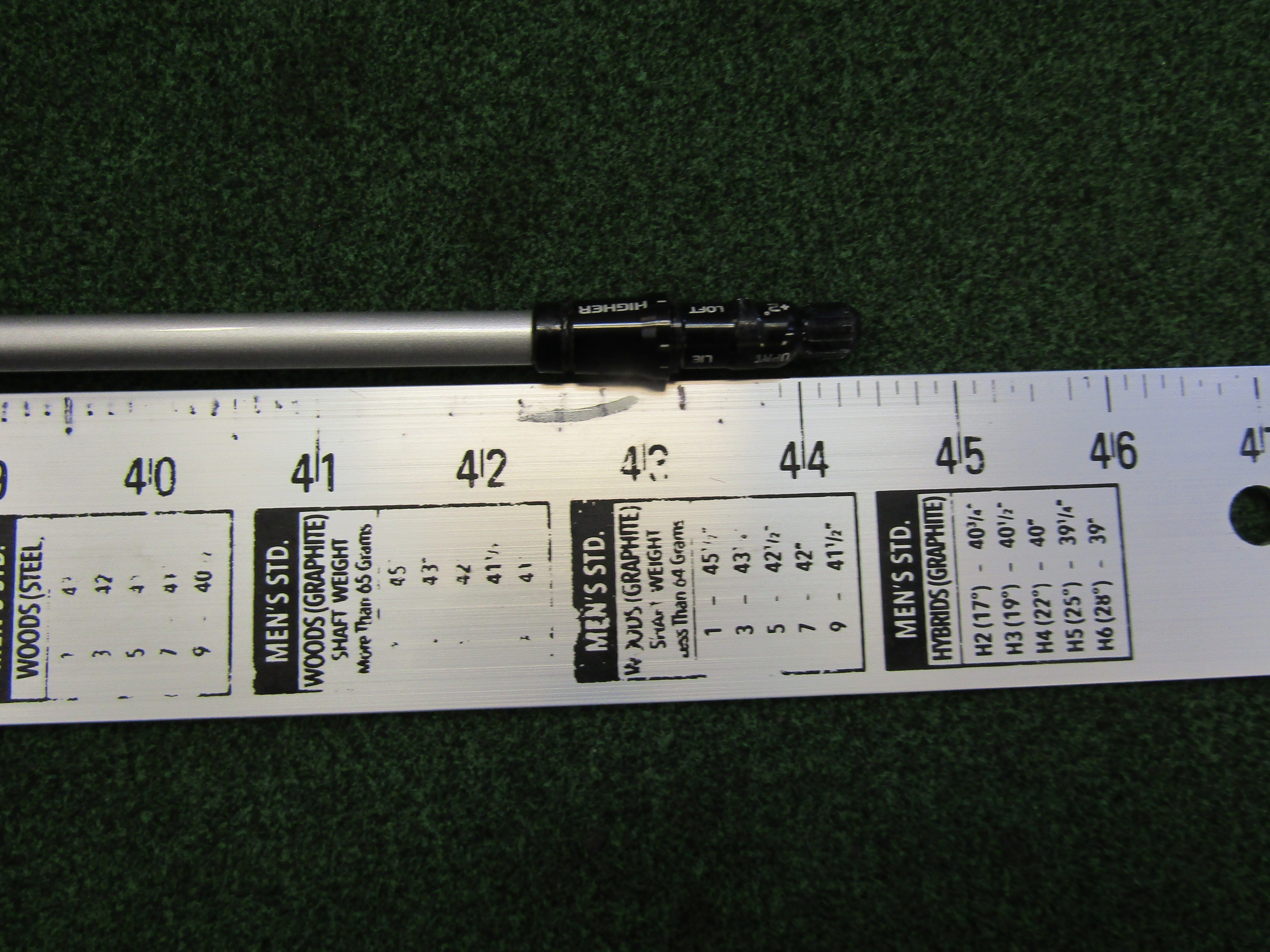*PRE-OWNED* Grafalloy ProLaunch 45g Senior Flex w/ TM LH Driver Adapter Pre-Owned Shafts ProLaunch 