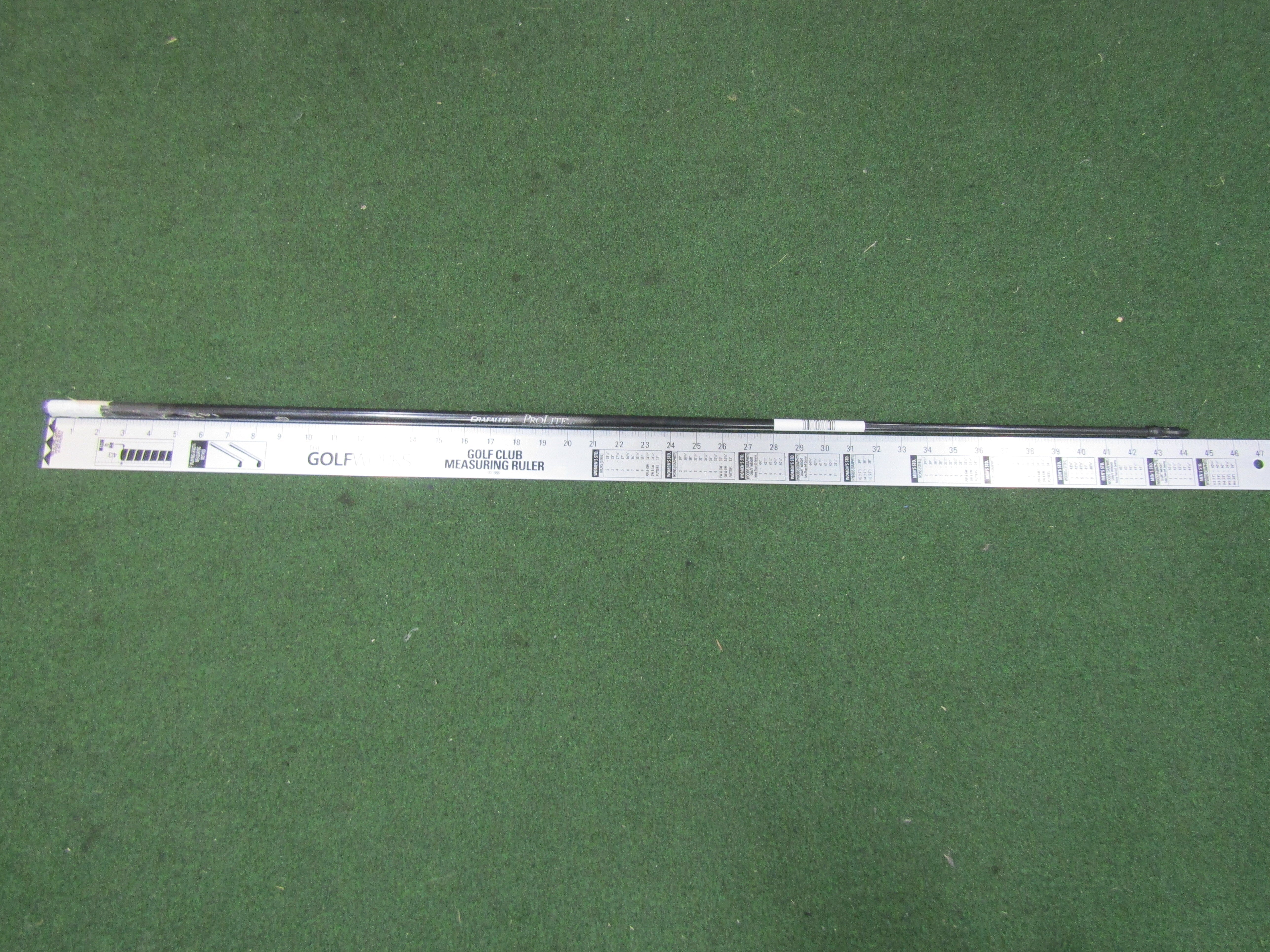 *PRE-OWNED* Grafalloy Prolite 3.5X X-Flex Driver Shaft .335 Tip RH G425 Adapter Pre-Owned Shafts Grafalloy 