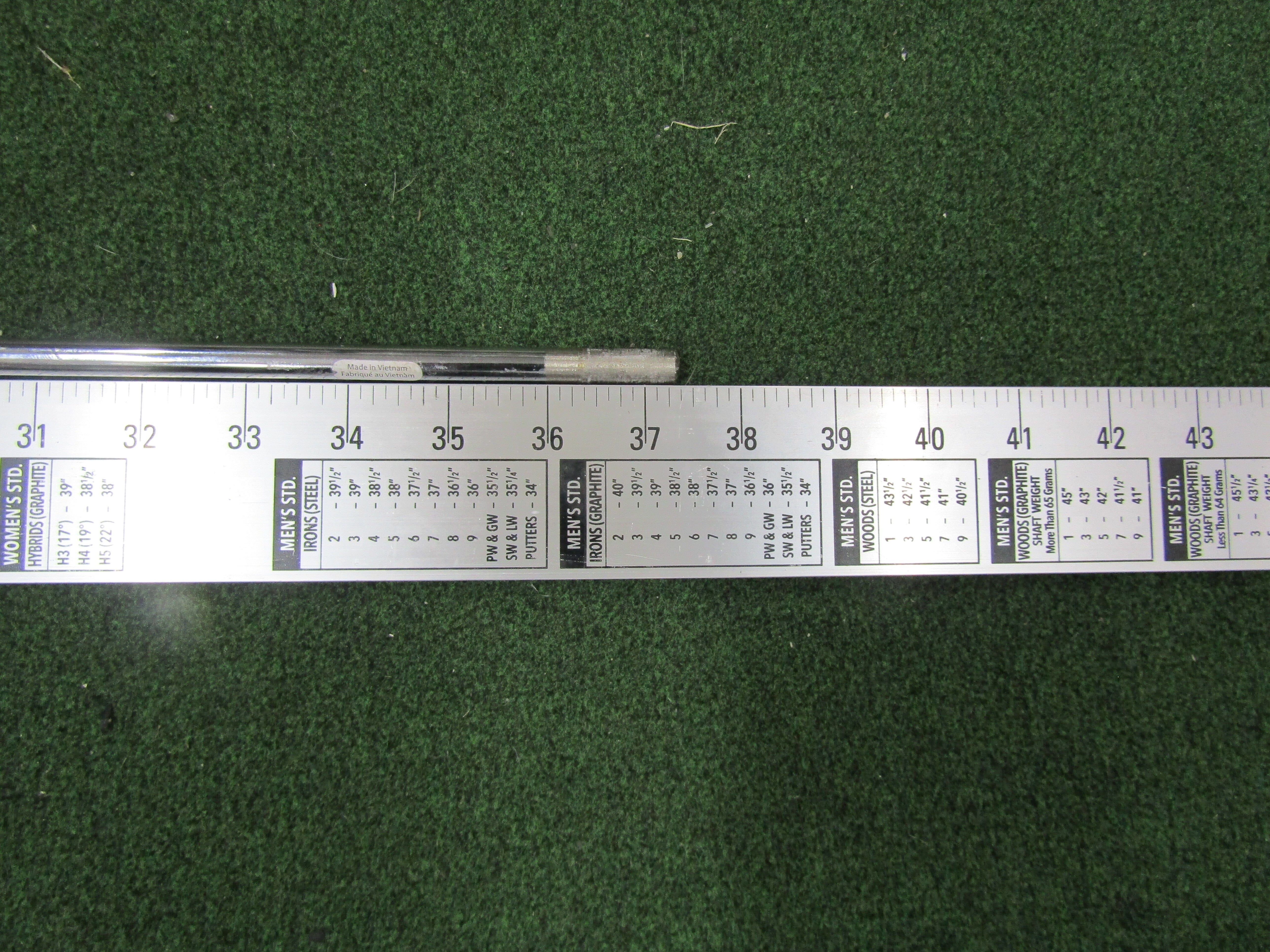 *PRE-OWNED* KBS Tour Lite Regular Flex Steel #5 Iron Shaft .370 Tip Pre-Owned Shafts KBS 
