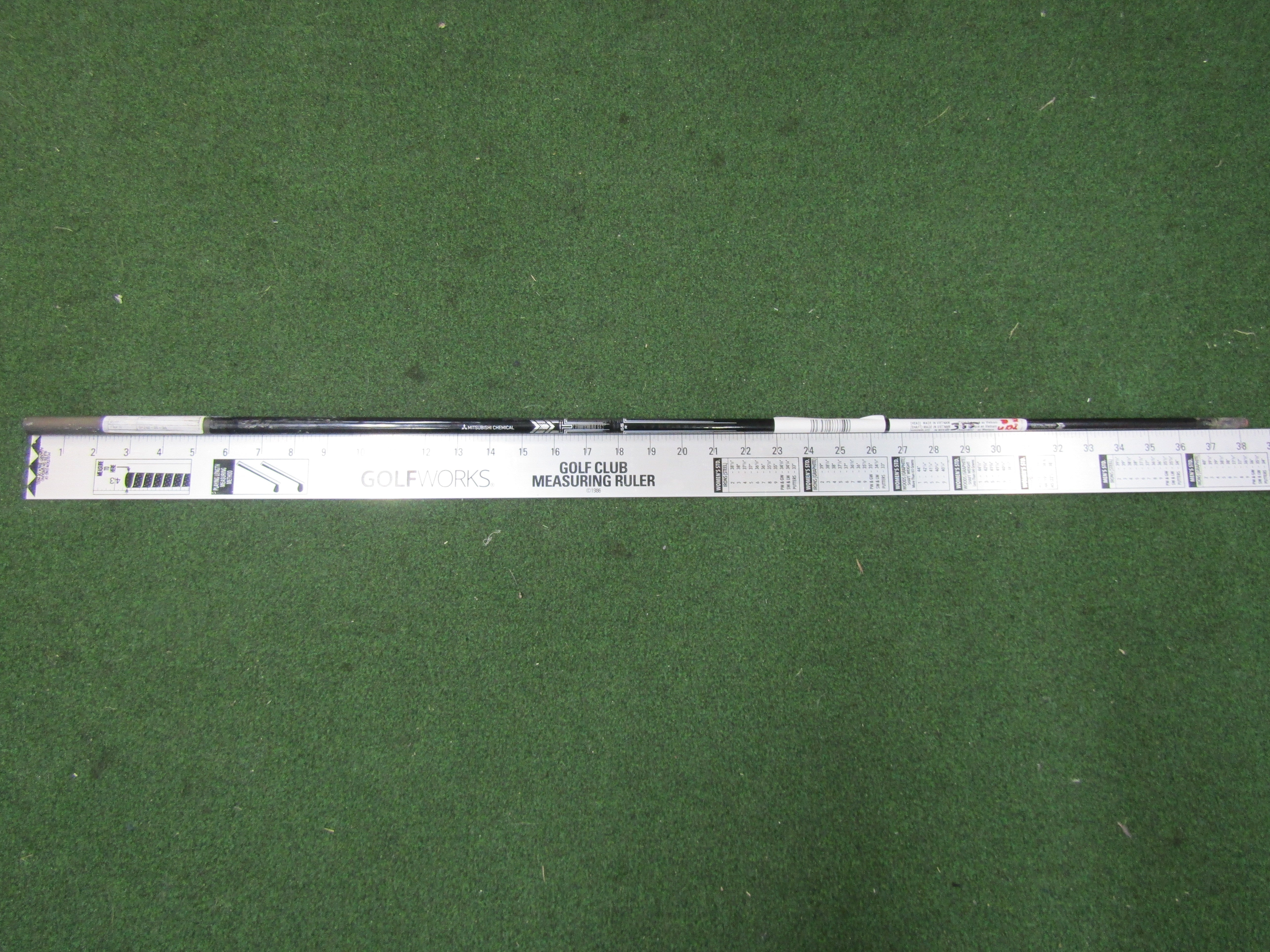 *PRE-OWNED* Mitsubishi Chemical MMT 65 R #2 UDI Graphite Shaft R-Flex .355 Tip Pre-Owned Shafts Mitsubushi Chemical 