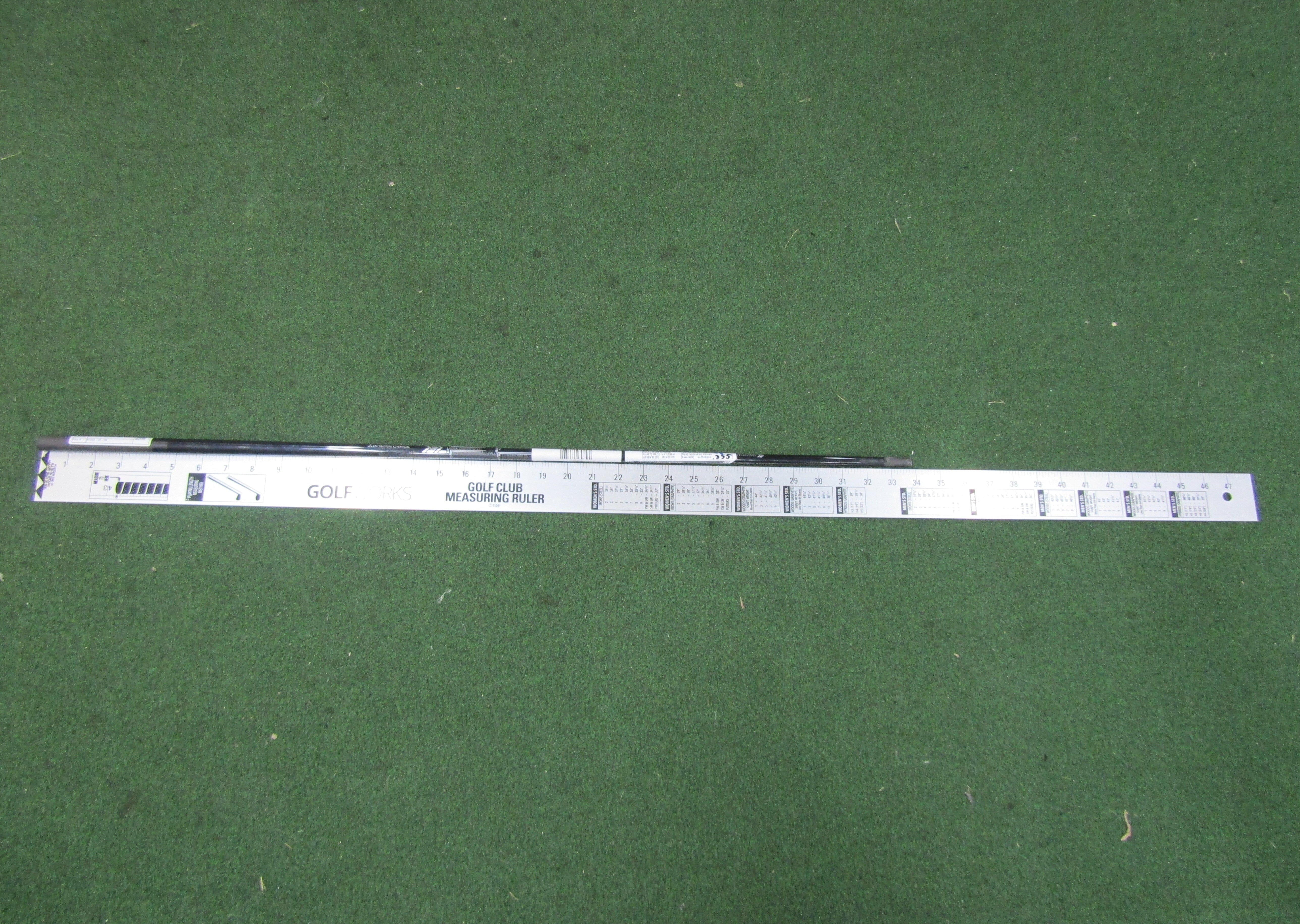 *PRE-OWNED* Mitsubishi Chemical MMT 65 R Gap Wedge Graphite Shaft R-Flex .355 Tip Pre-Owned Shafts Mitsubushi Chemical 
