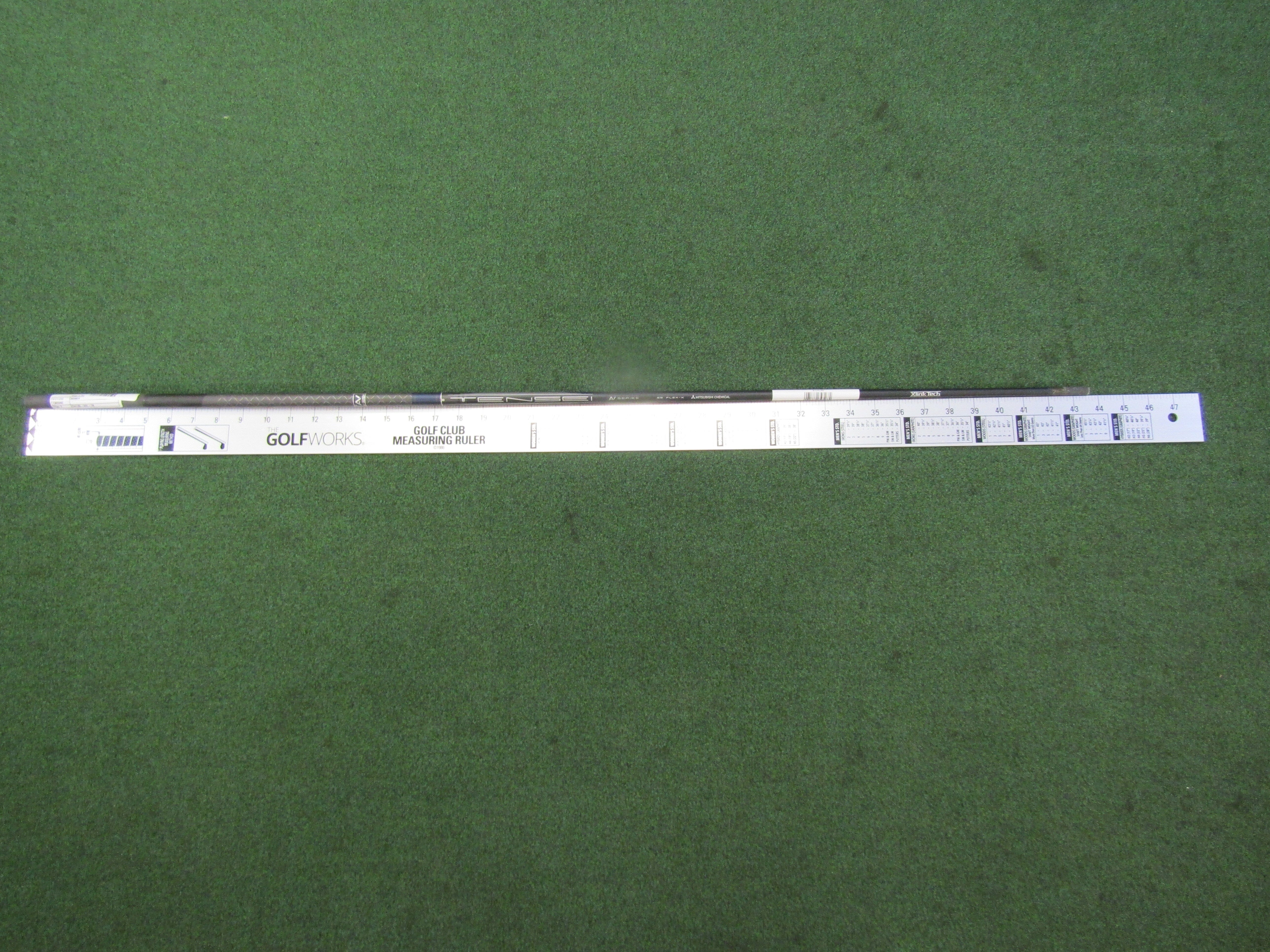 PRE-OWNED* Mitsubishi Tensei Blue AV 65 gram X Stiff Flex Graphite