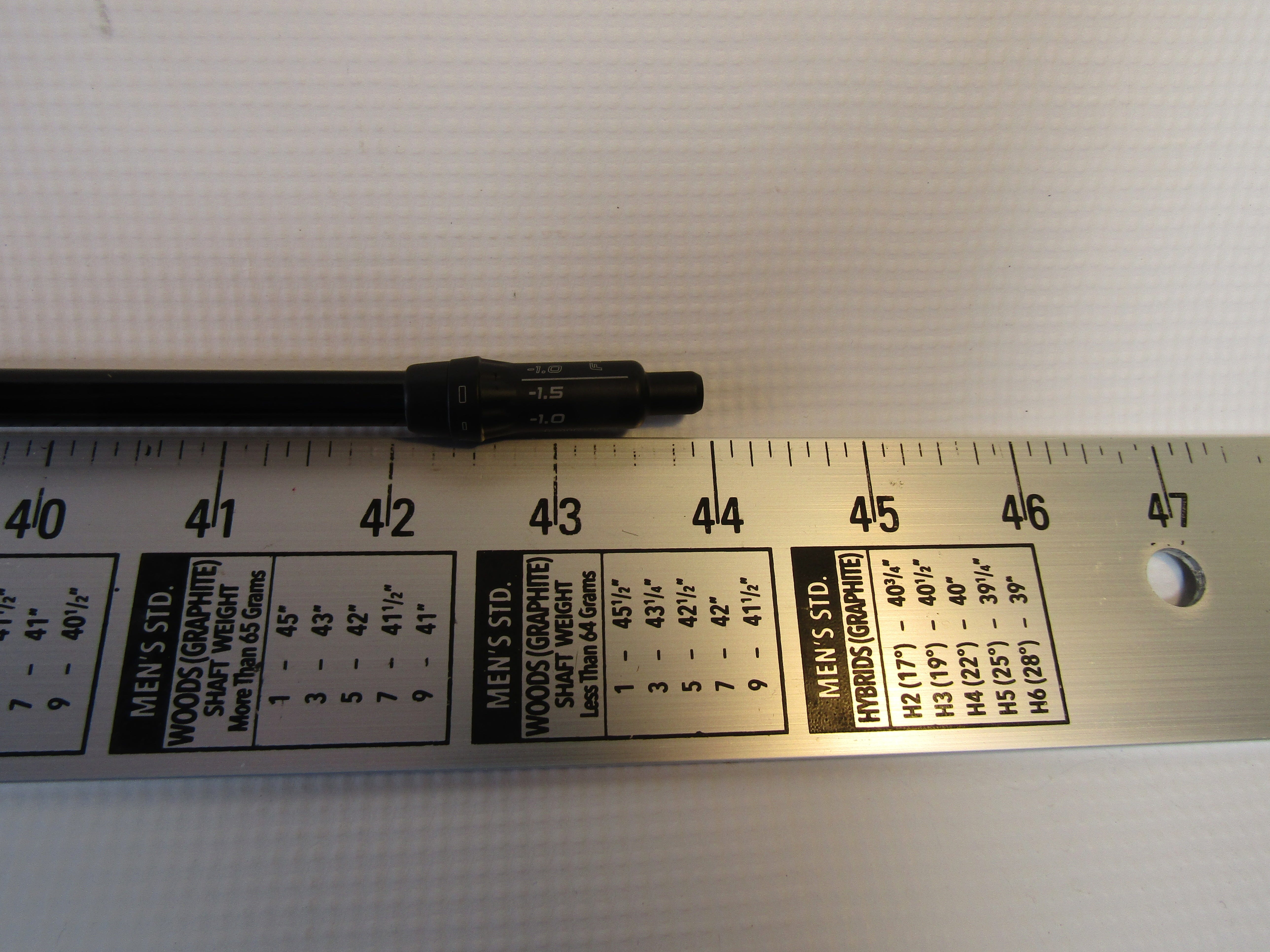 *PRE OWNED* Mitsubishi Tensei Orange AV Raw 55 Reg. Dr. Shaft w/Ping RH G410/G425/G430 Adapter Pre-Owned Shafts Mitsubishi 
