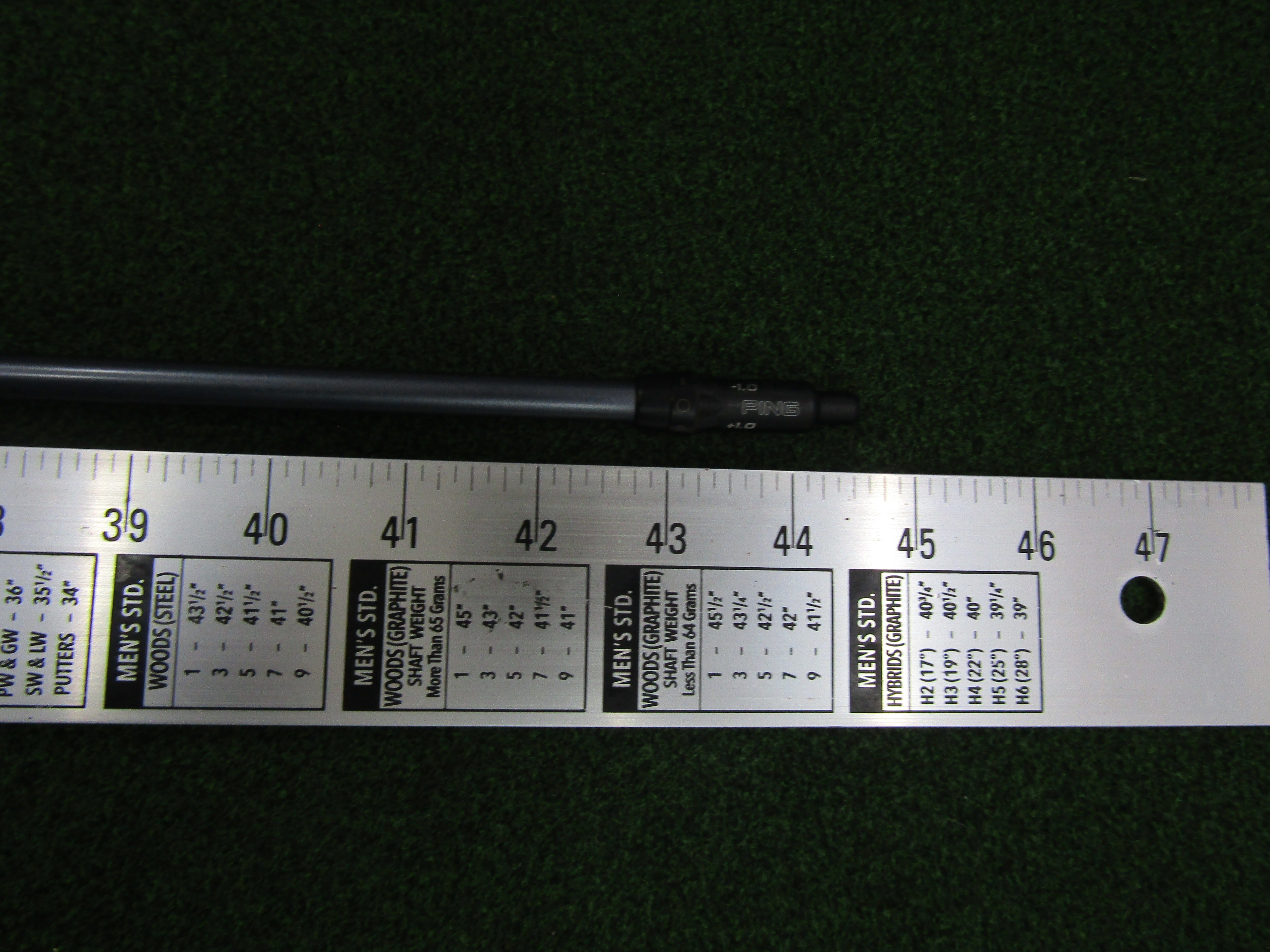 *PRE-OWNED* Ping Alta CB Slate 55 Senior Flex Graph. w/Ping RH G430/425/410 adapter Pre-Owned Shafts Ping 