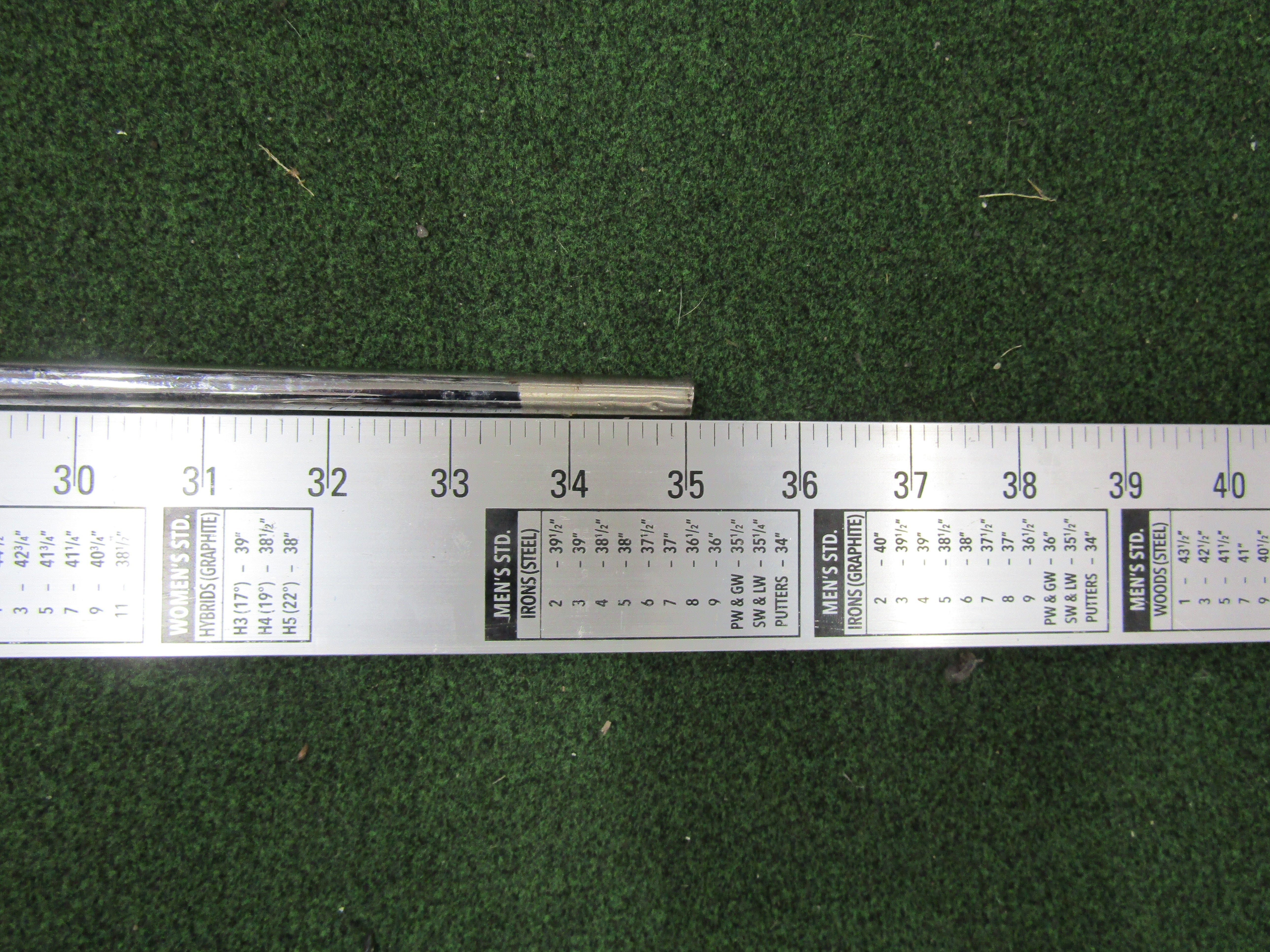 *PRE-OWNED* Precision Rifle FCM 6.5 XStiff Steel #9 iron shaft .355 Tip Pre-Owned Shafts Precision 