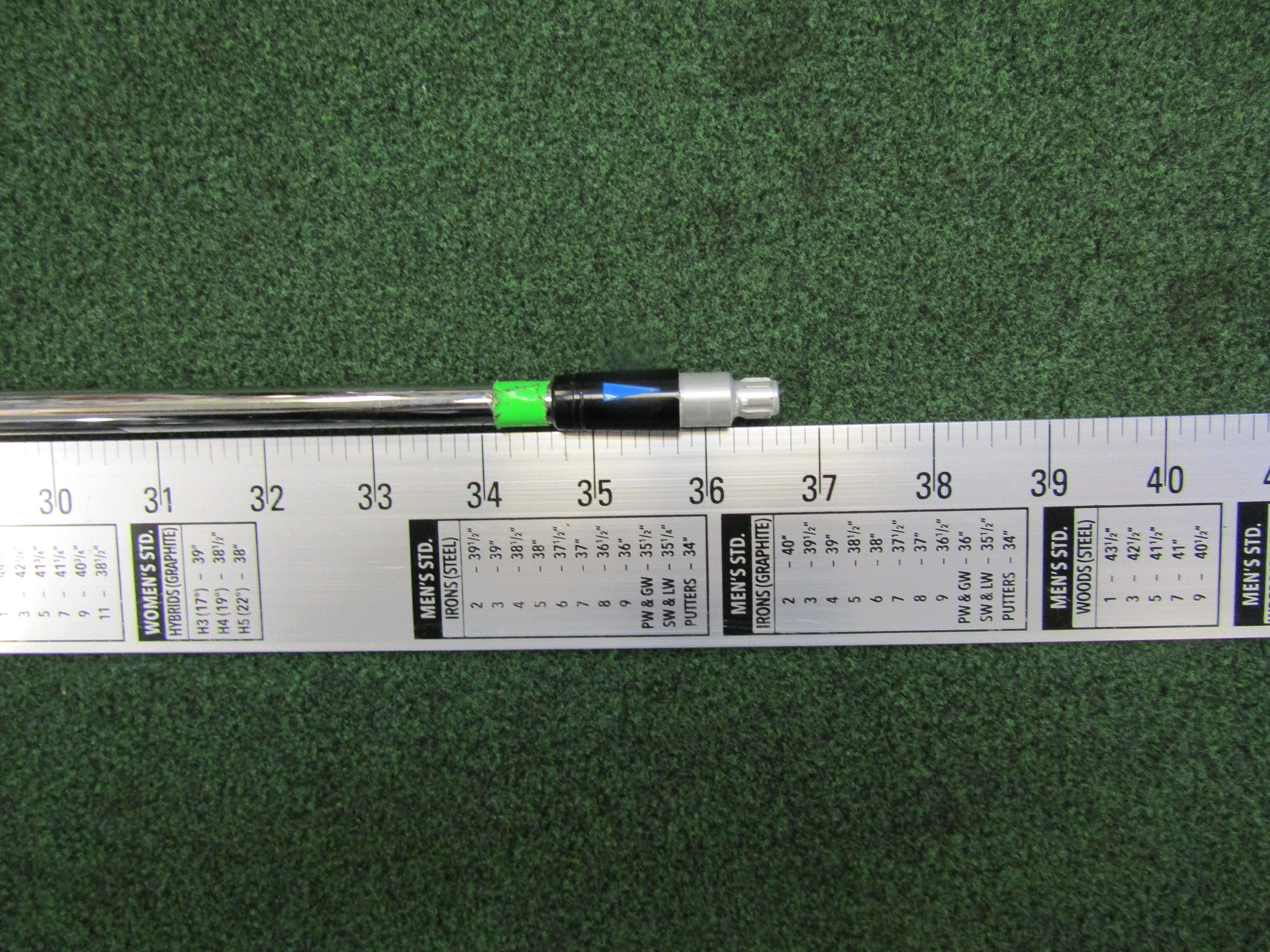 Pre-Owned TM Demo KBS Tour FLT 110 Regular Flex + 1/2 Taper Tip .355 #7 Iron Shaft Pre-Owned Shafts KBS Tour 