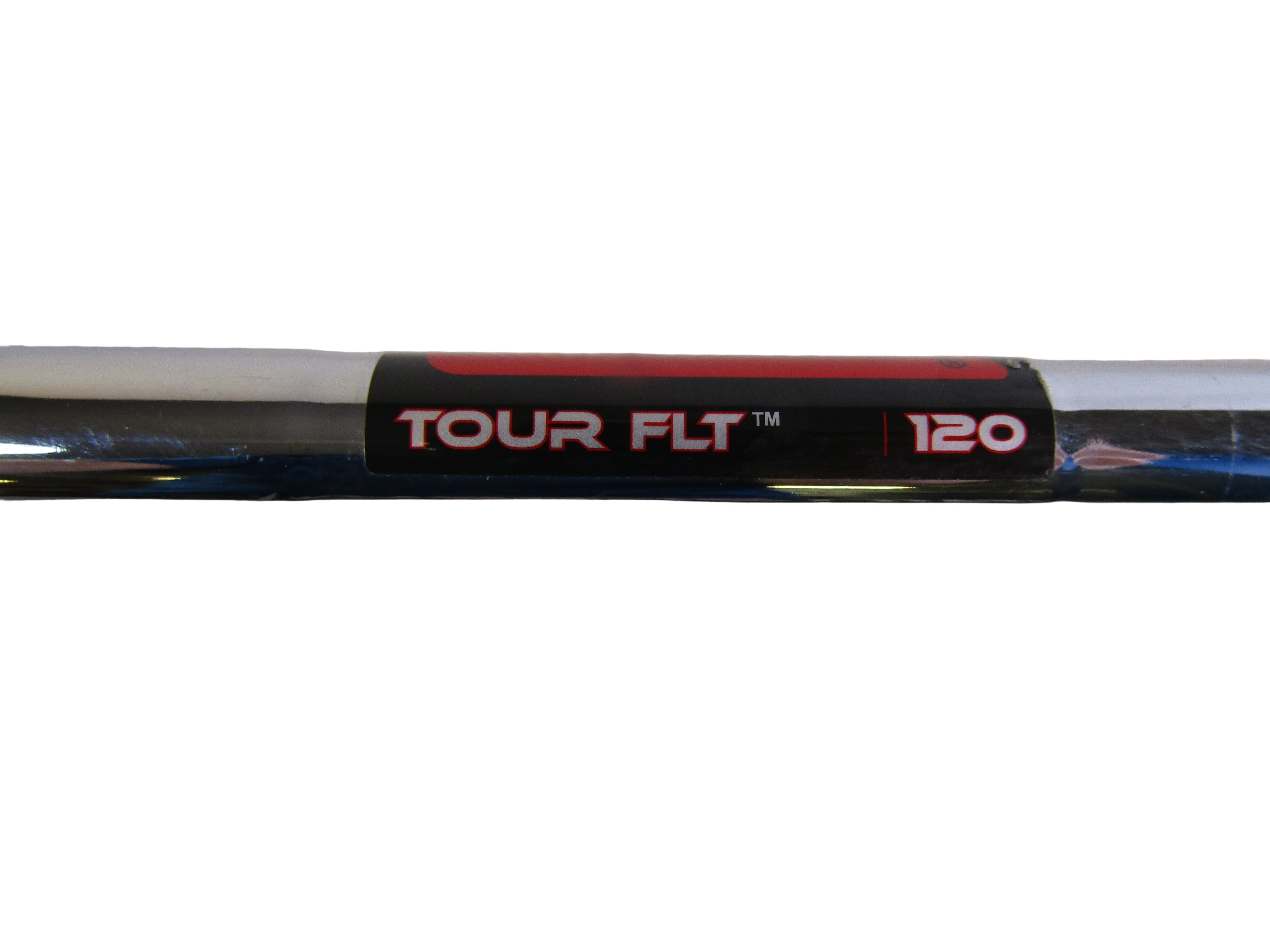 Pre-Owned TM Demo KBS Tour FLT 120 Stiff Flex Std Taper Tip .355 #7 Iron Shaft Pre-Owned Shafts KBS Tour 