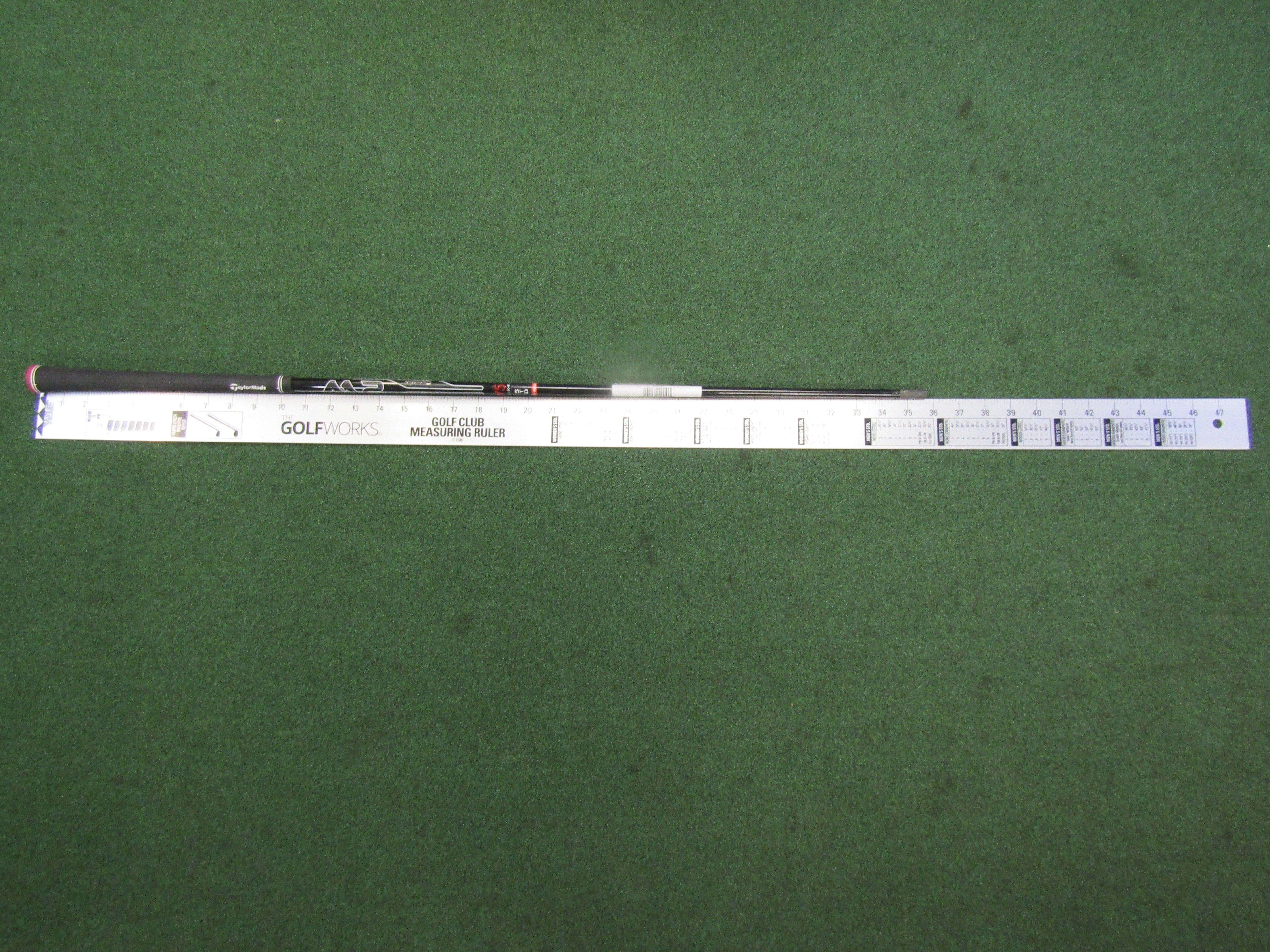 Pre-Owned TM Demo M2 Reax 75 Stiff Flex -1/2 Parallel .370 Tip #7 Iron Shaft Pre-Owned Shafts TaylorMade 