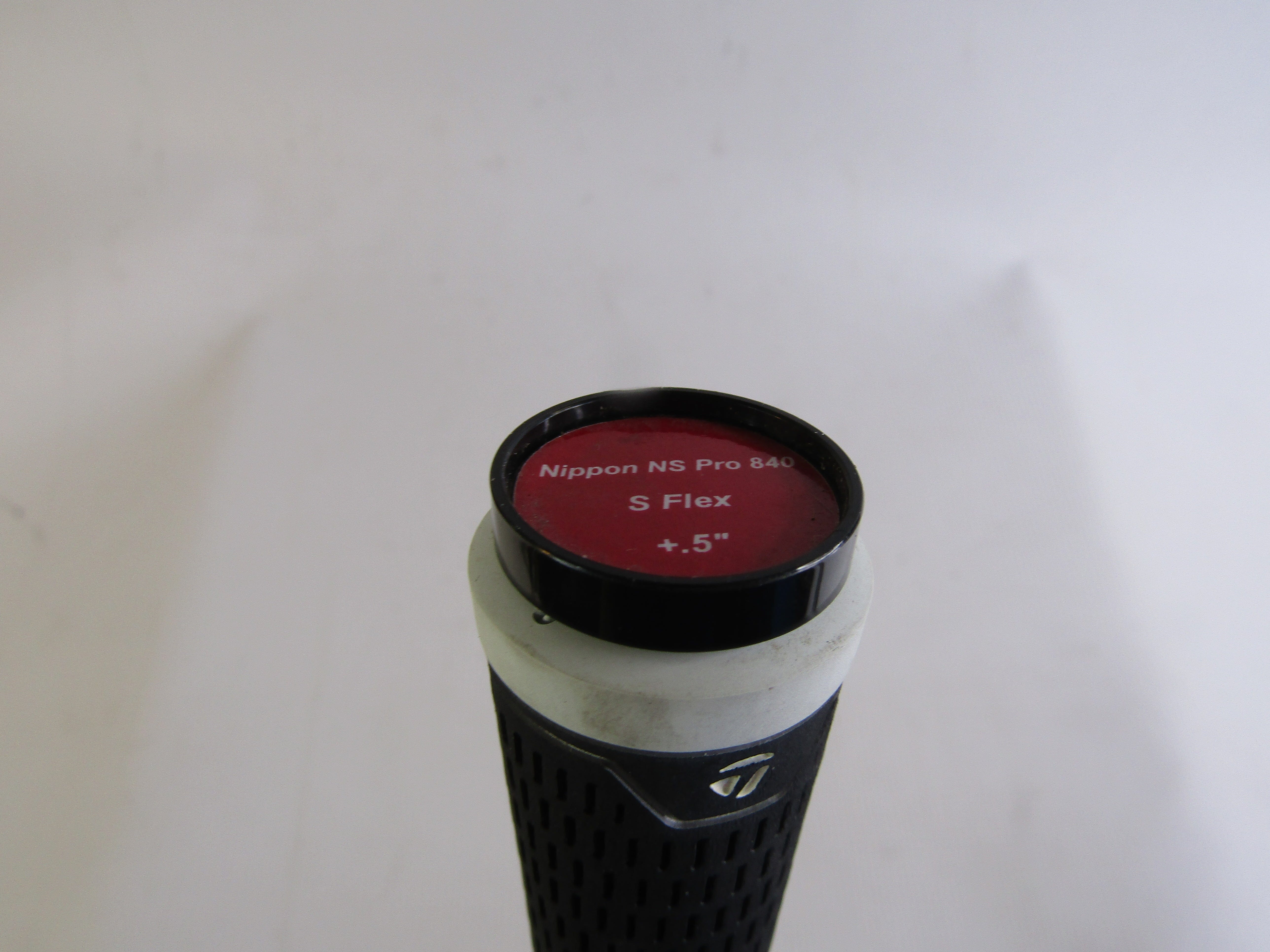 Pre-Owned TM Demo Nippon NS Pro 840 Stiff Flex+ 1/2 Parallel Tip .370 #7 Iron Shaft Pre-Owned Shafts Nippon 