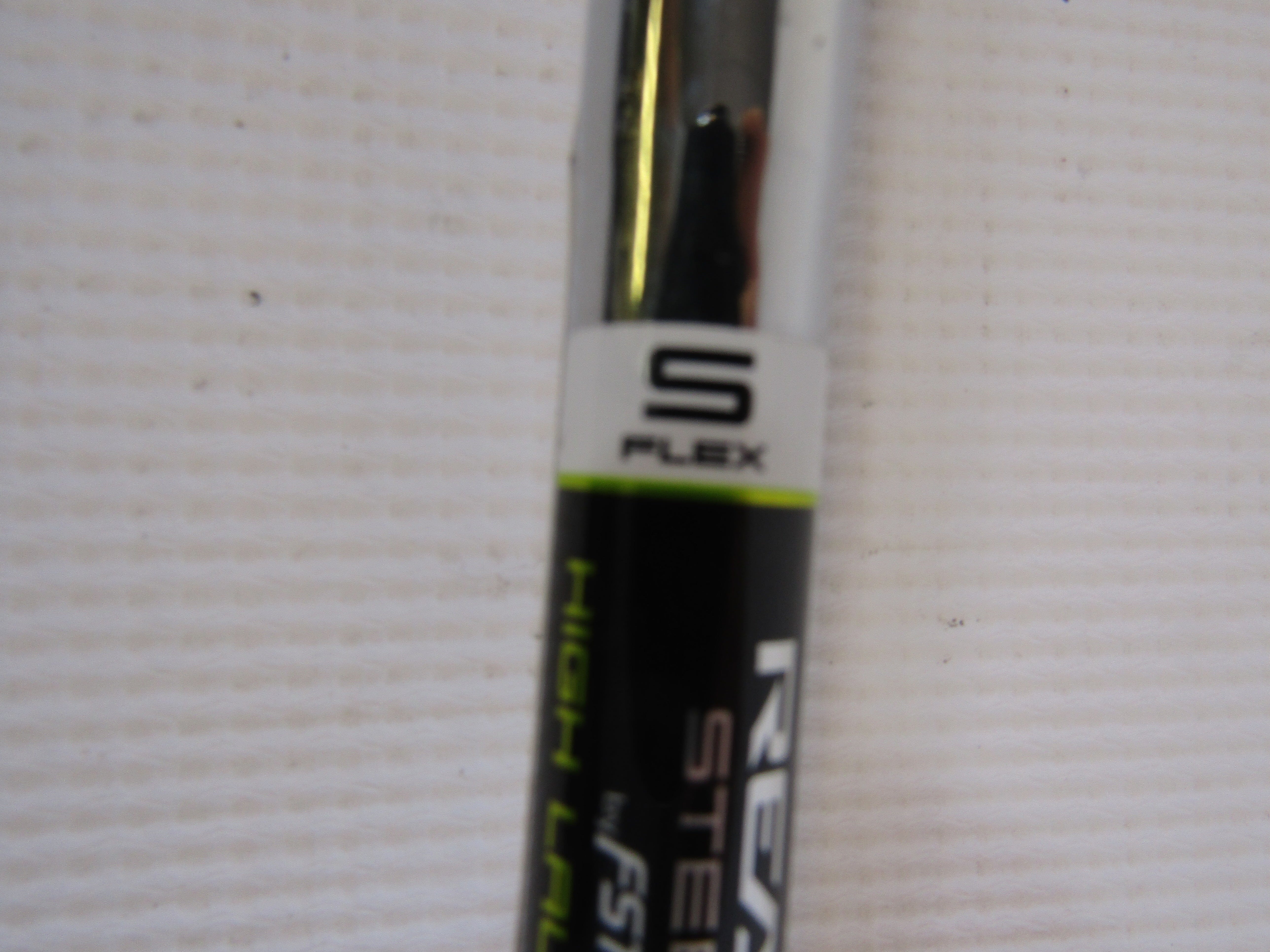 Pre-Owned TM Demo Reax 88 Stiff Flex Steel -1/2 Parallel .370 Tip #7 Iron Shaft Pre-Owned Shafts TaylorMade 