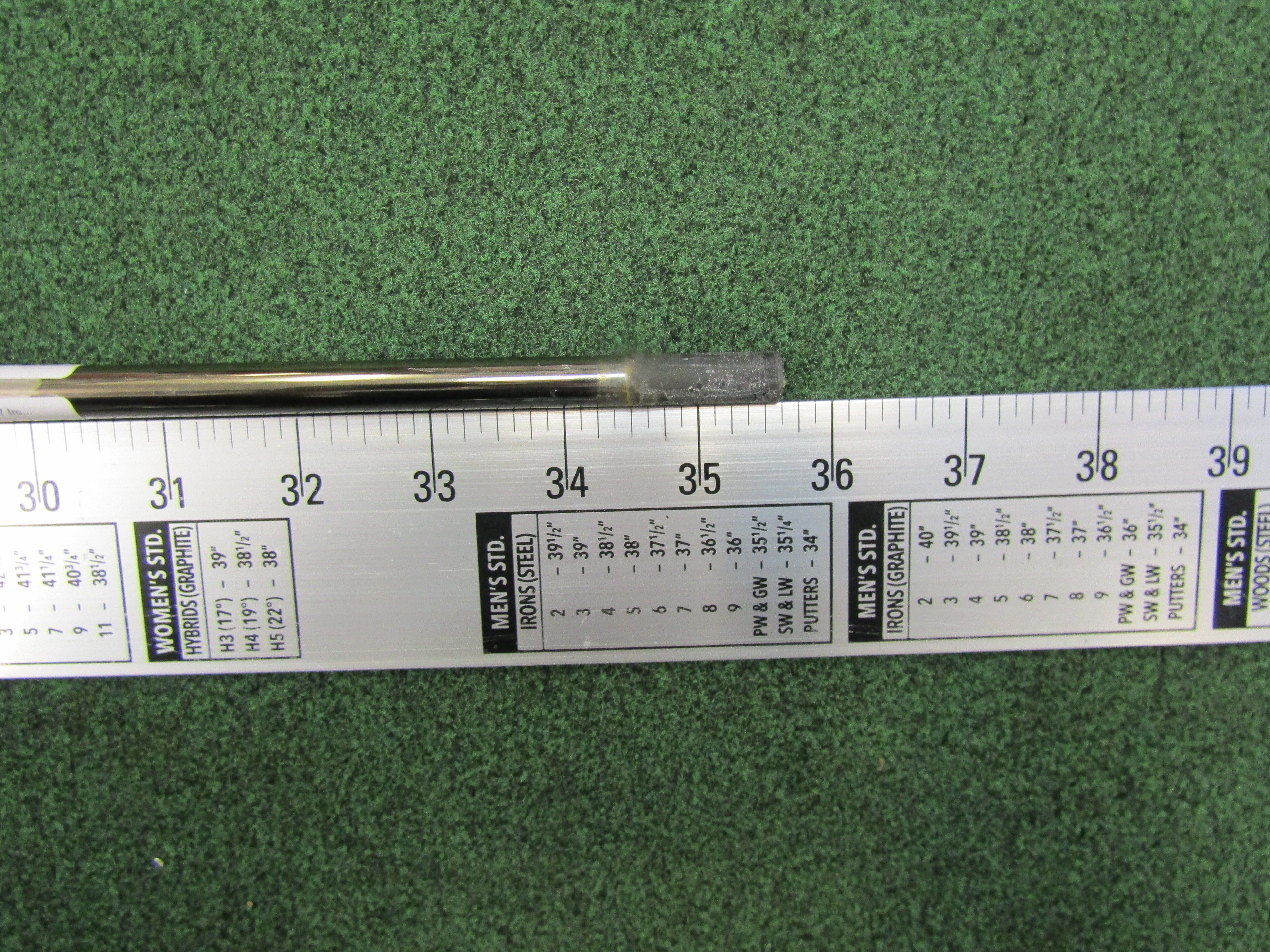 Pre-Owned TM Demo Recoil ES 460 F4 Stiff Flex Std Parallel .370 Tip #7 Iron Shaft Pre-Owned Shafts UST Mamiya 