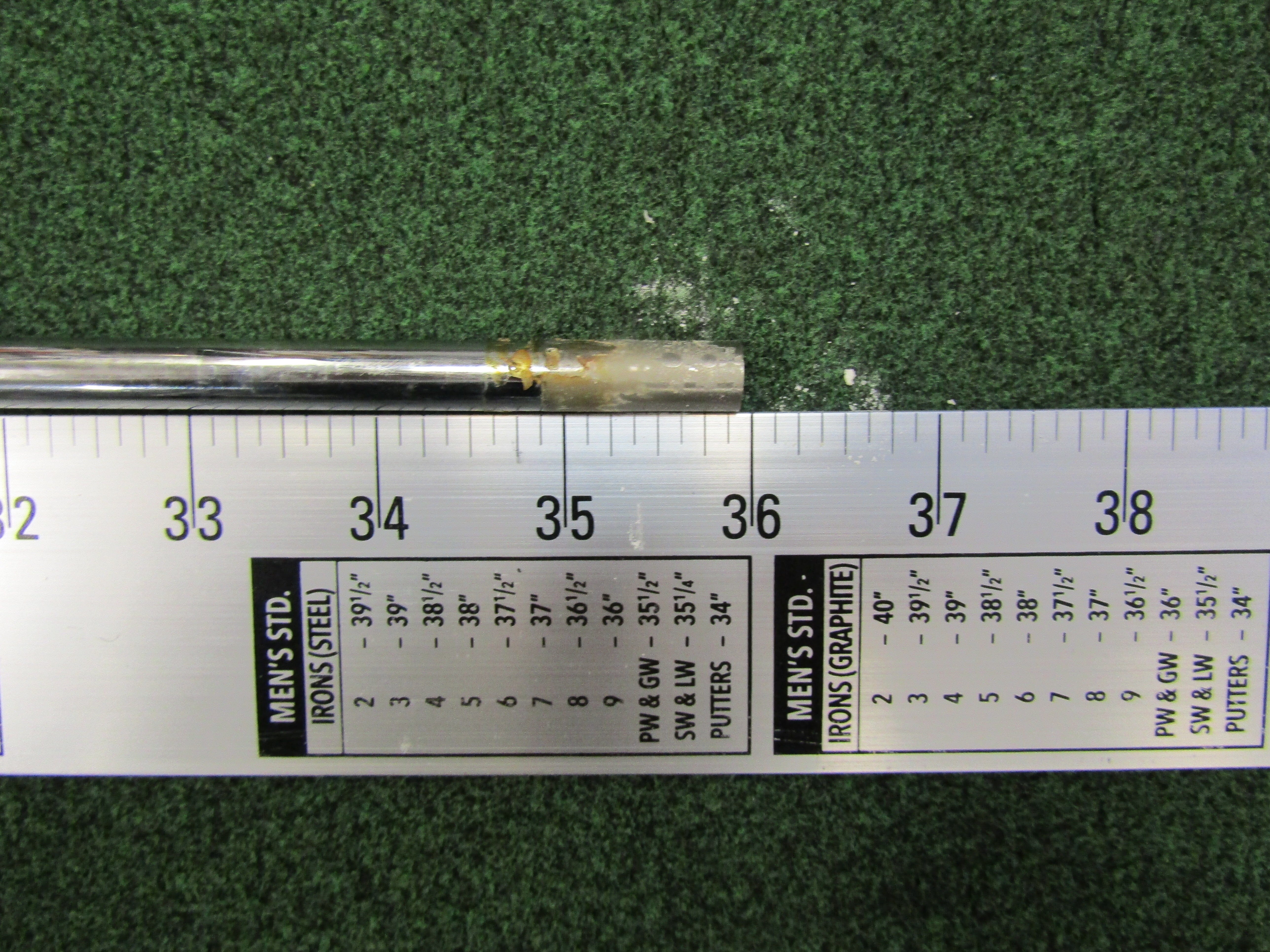 Pre-Owned TM Demo TT XP 95 Steel R300 Flex +1/2 Parallel .370 Tip #7 Iron Shaft Pre-Owned Shafts True Temper 