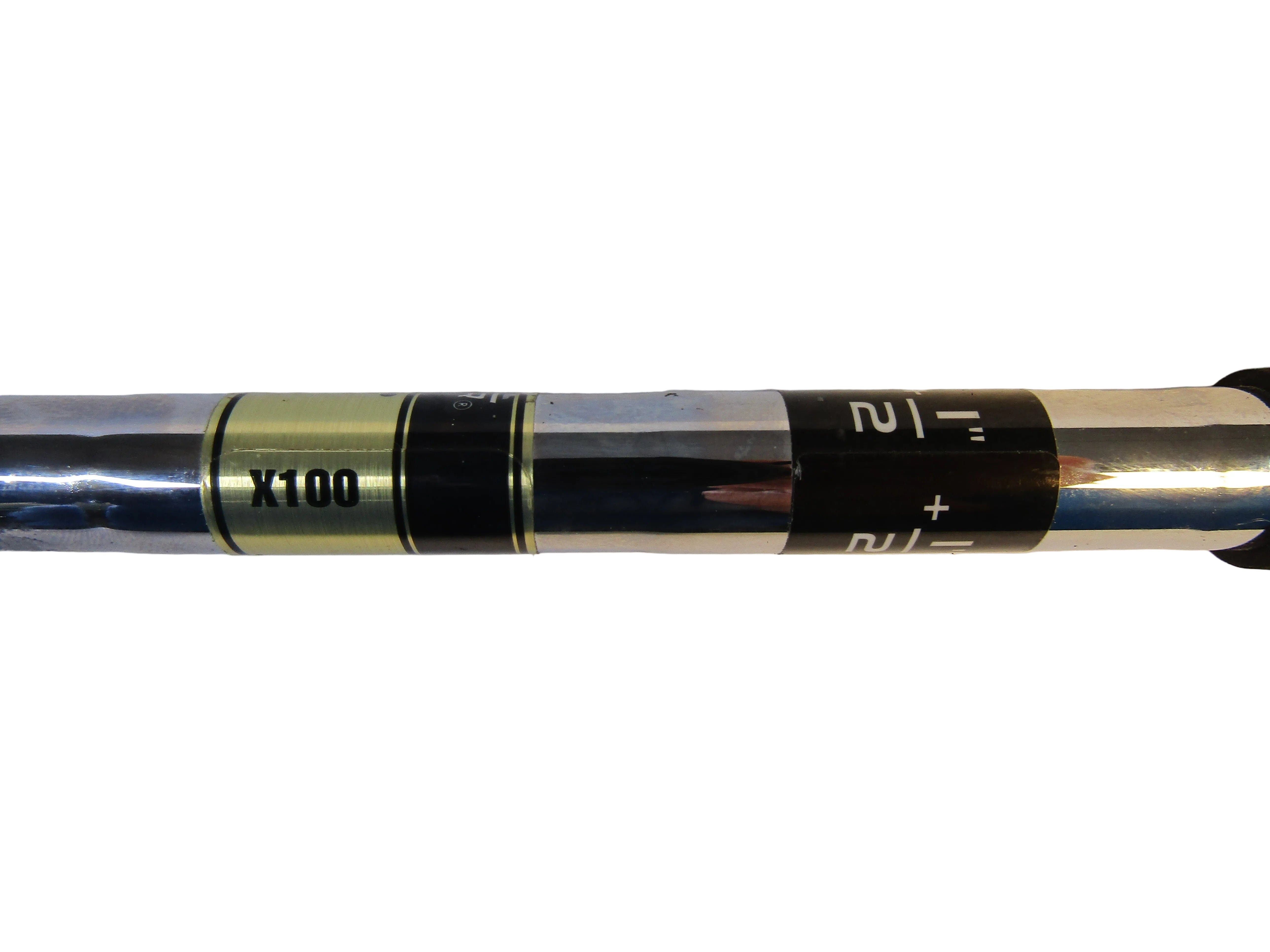 Pre-Owned TM Dynamic Gold X100 Demo XStiff Steel -3/8 .355 Tip #7 Iron Shaft Pre-Owned Shafts True Temper 