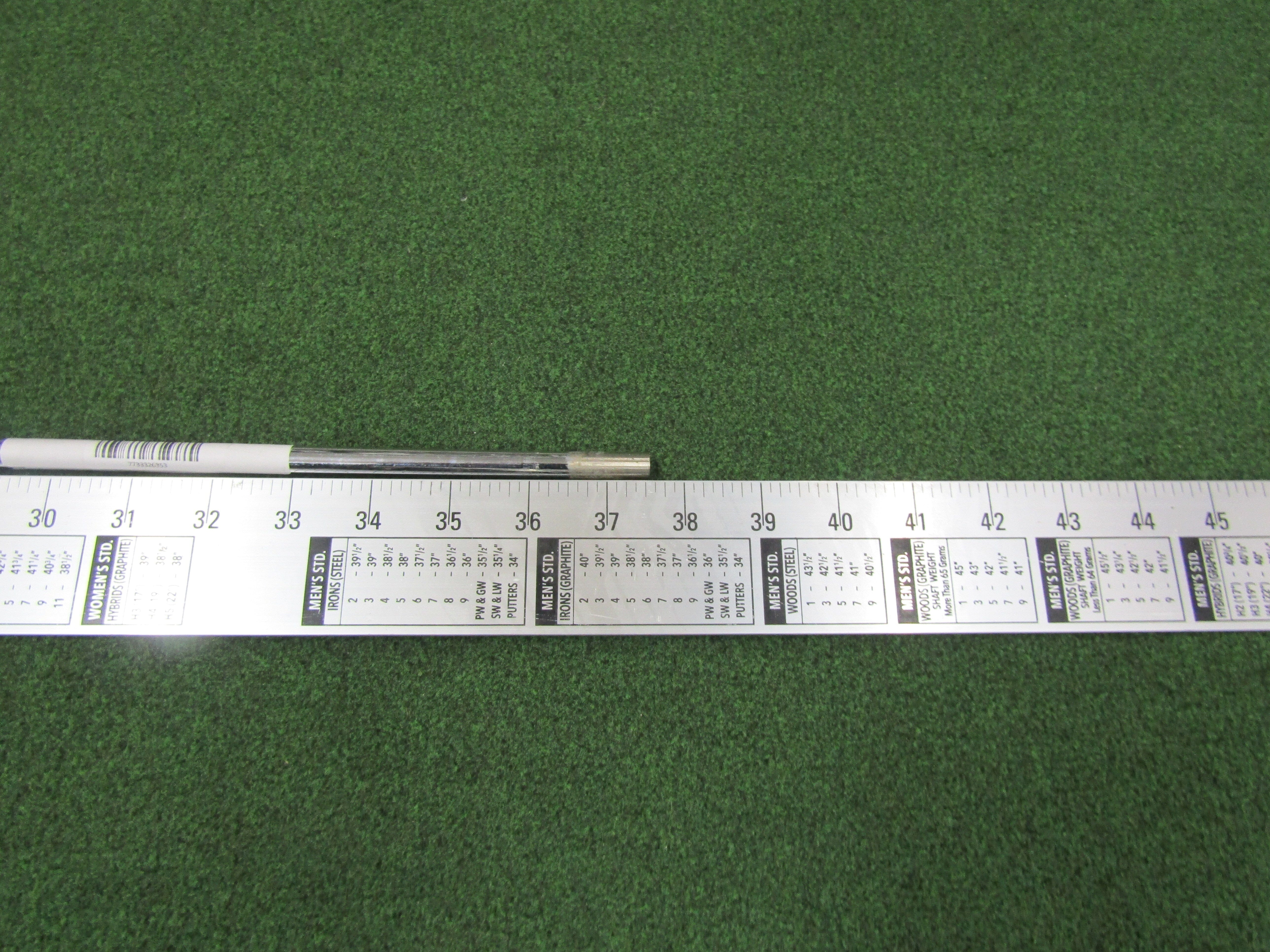Pre-Owned TM TT XP 100 Steel S300 Flex Std Parallel .370 Tip #5 Iron Shaft Pre-Owned Shafts True Temper 