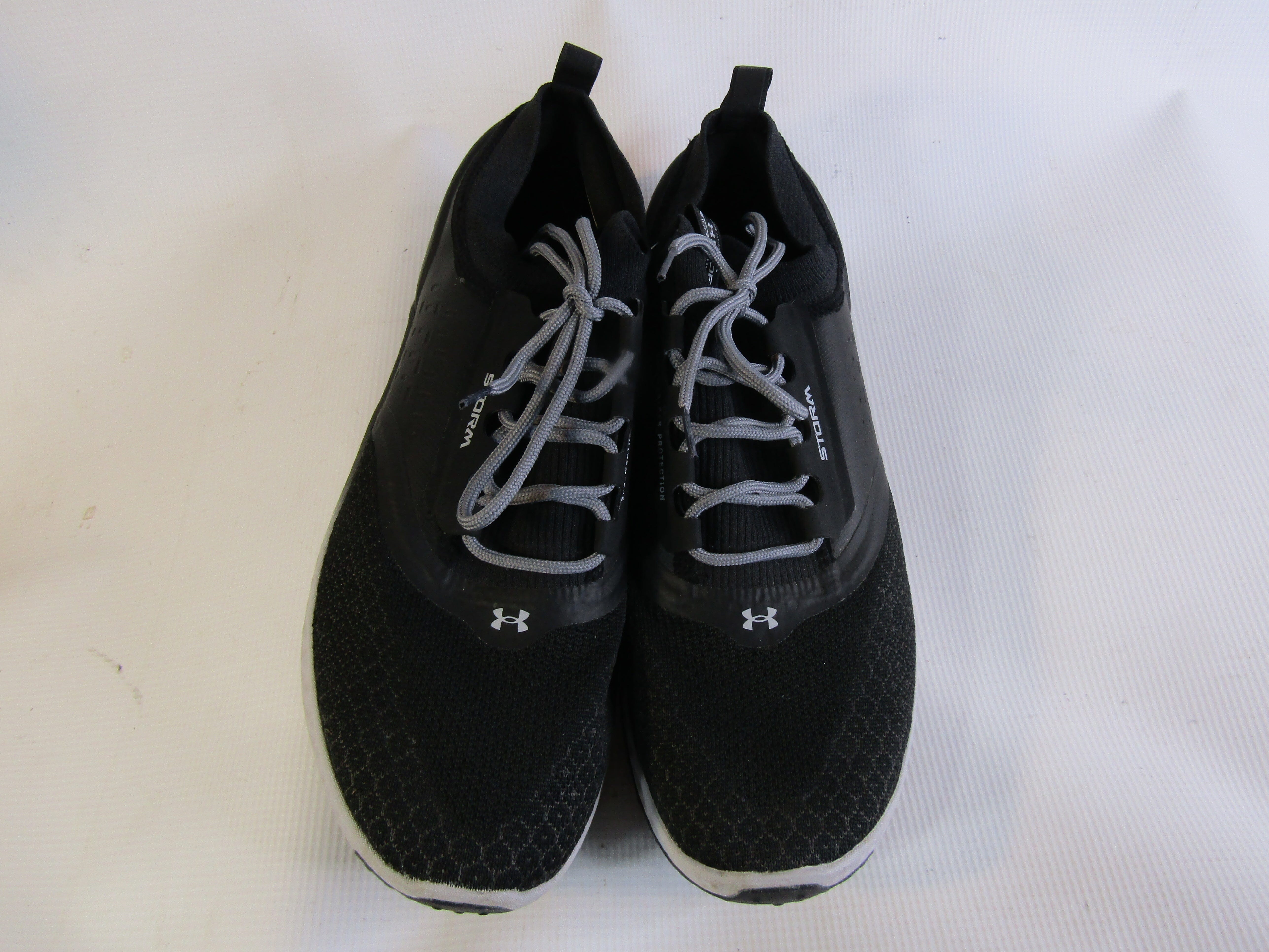 Pre-Owned Under Armour Storm Men's Size 10.5 Black Spikeless Golf Shoes Under Armour 