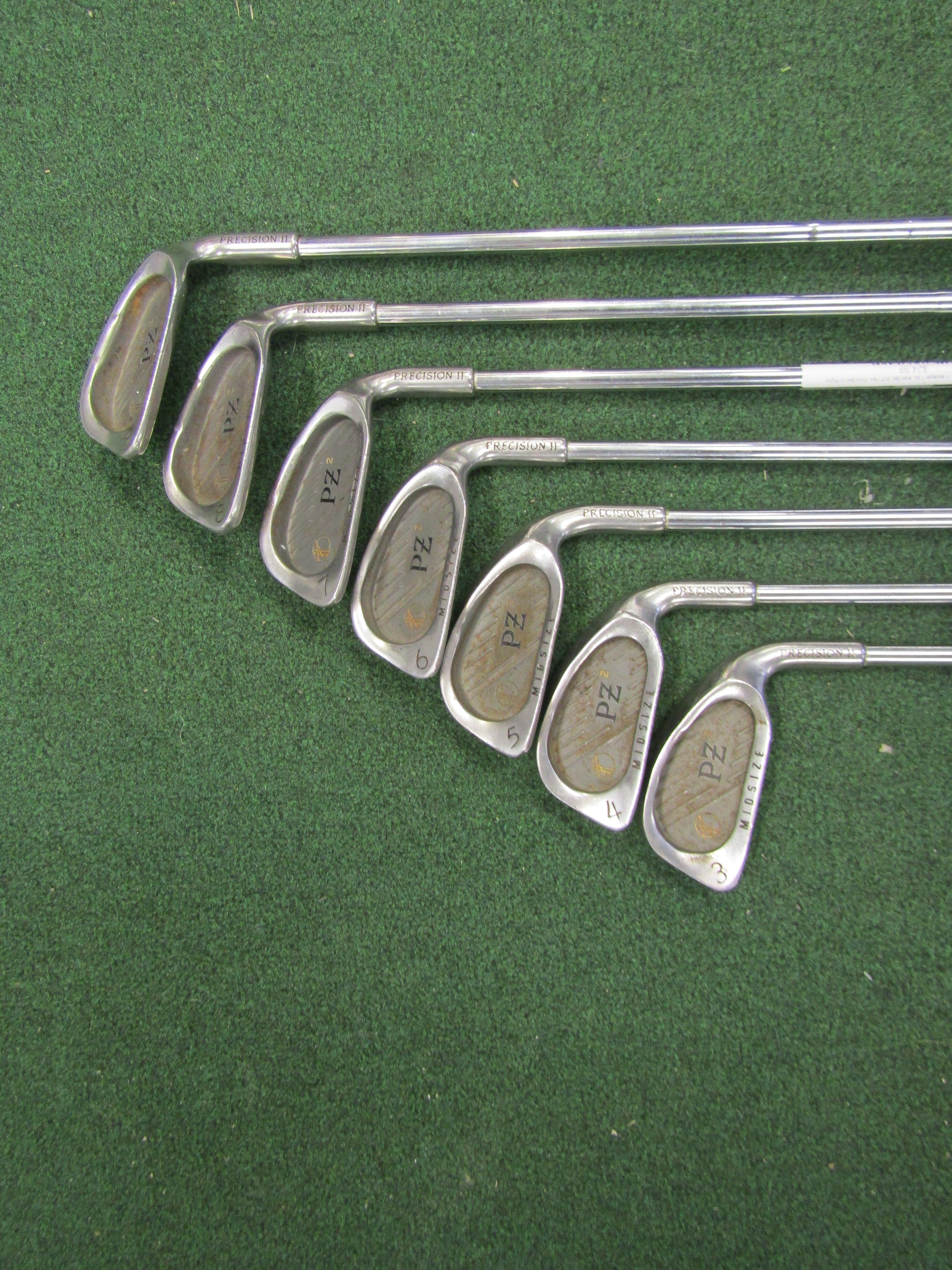 Precision II PZ2 #3 - 9 Midsize 7 pc. Iron Set Stiff Flex Steel Men's Right Pre-Owned Iron Sets Golf Stuff 