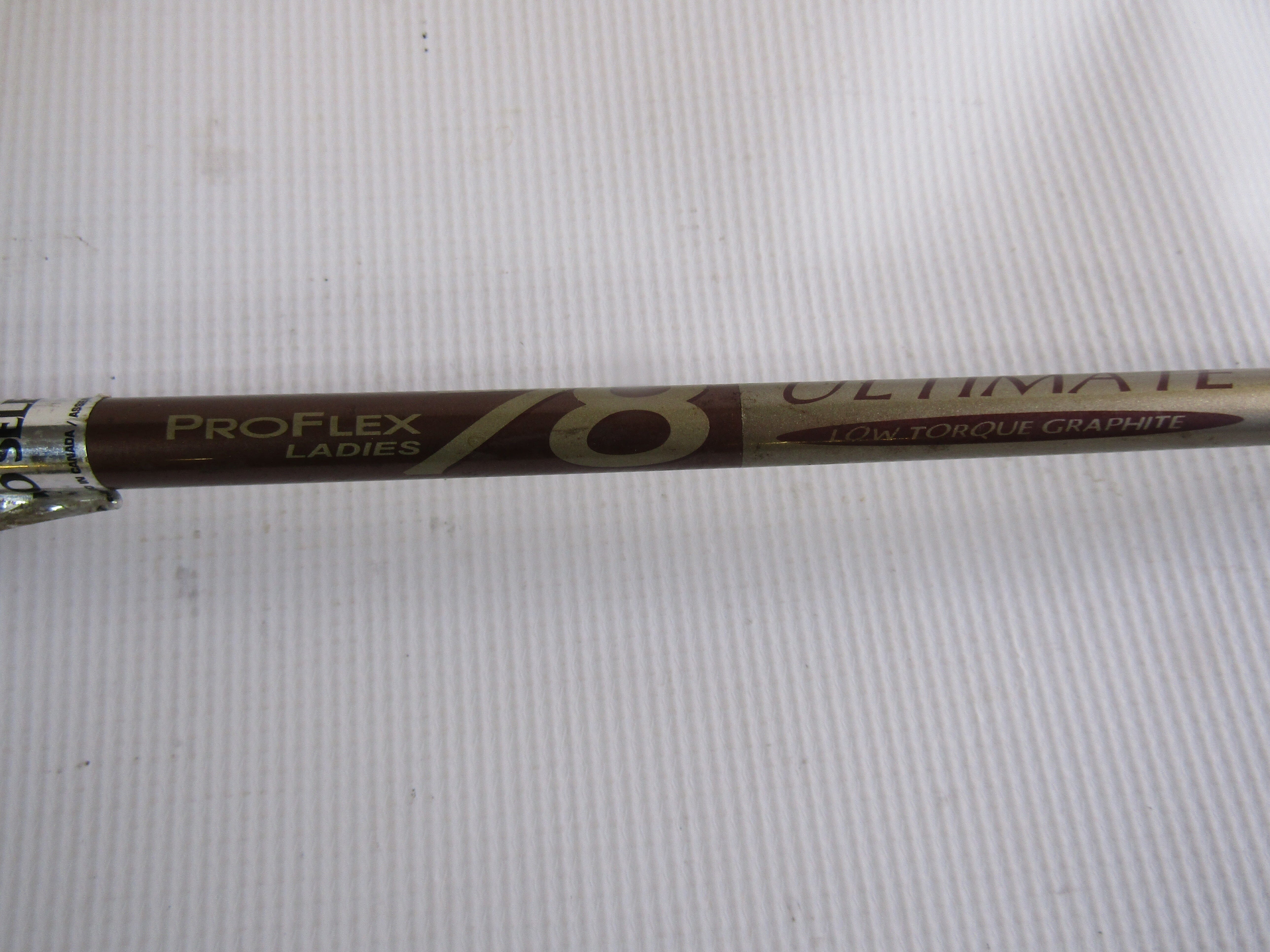 Pro Select Stainless 363 #4 Iron Ladies Flex Graphite Women's Right Pre-Owned Irons Pro Select 
