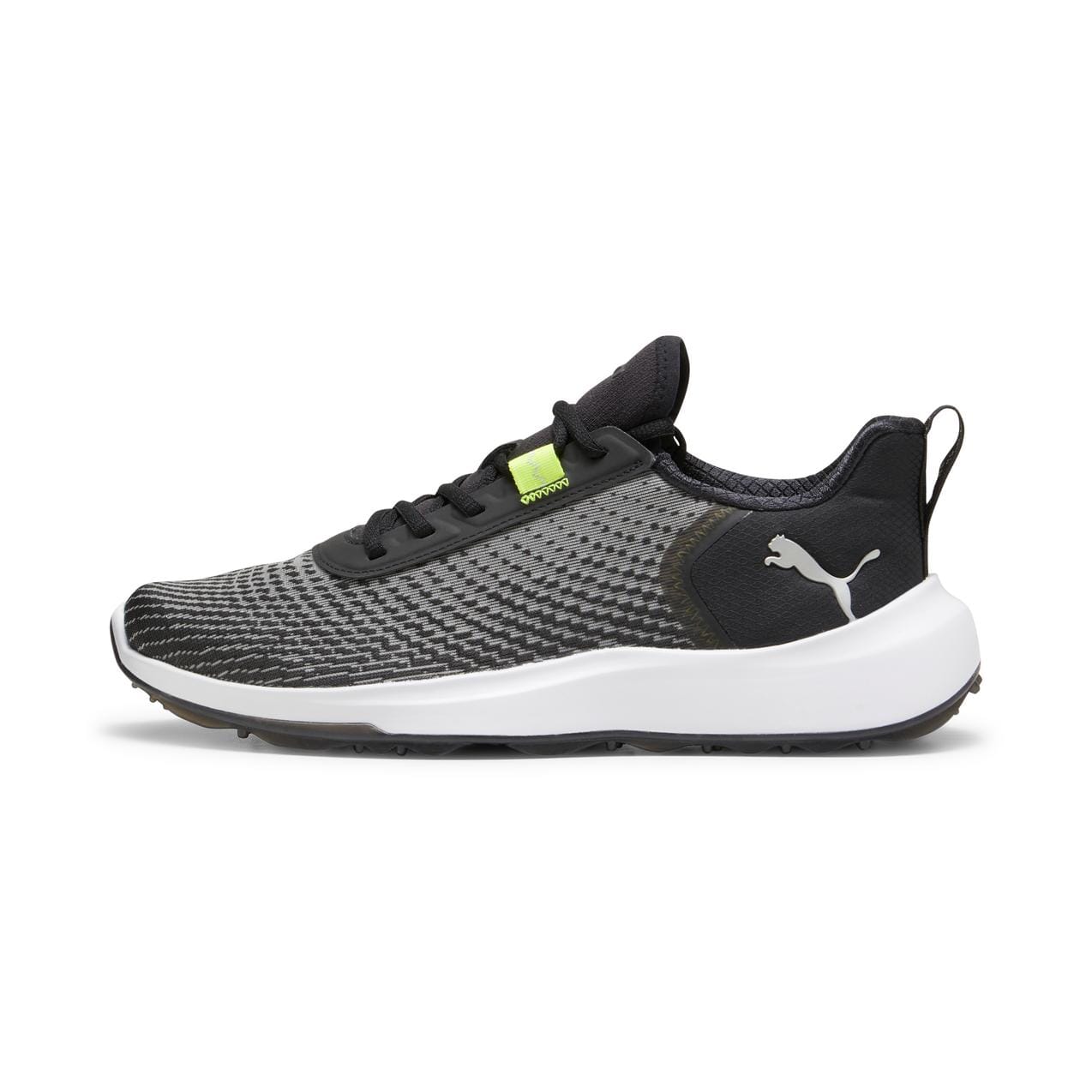 Puma Fusion Crush Sport Golf Shoes 379204 05 Black/Grey/White/Green Spikeless Golf Shoe Puma 7 Black Medium