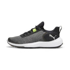 Puma Fusion Crush Sport Golf Shoes 379204 05 Black/Grey/White/Green Spikeless Golf Shoe Puma 7 Black Medium