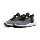 Puma Fusion Crush Sport Junior Golf Shoes Black/Grey/White/Green 379891 01 Spikeless Golf Shoe Puma 