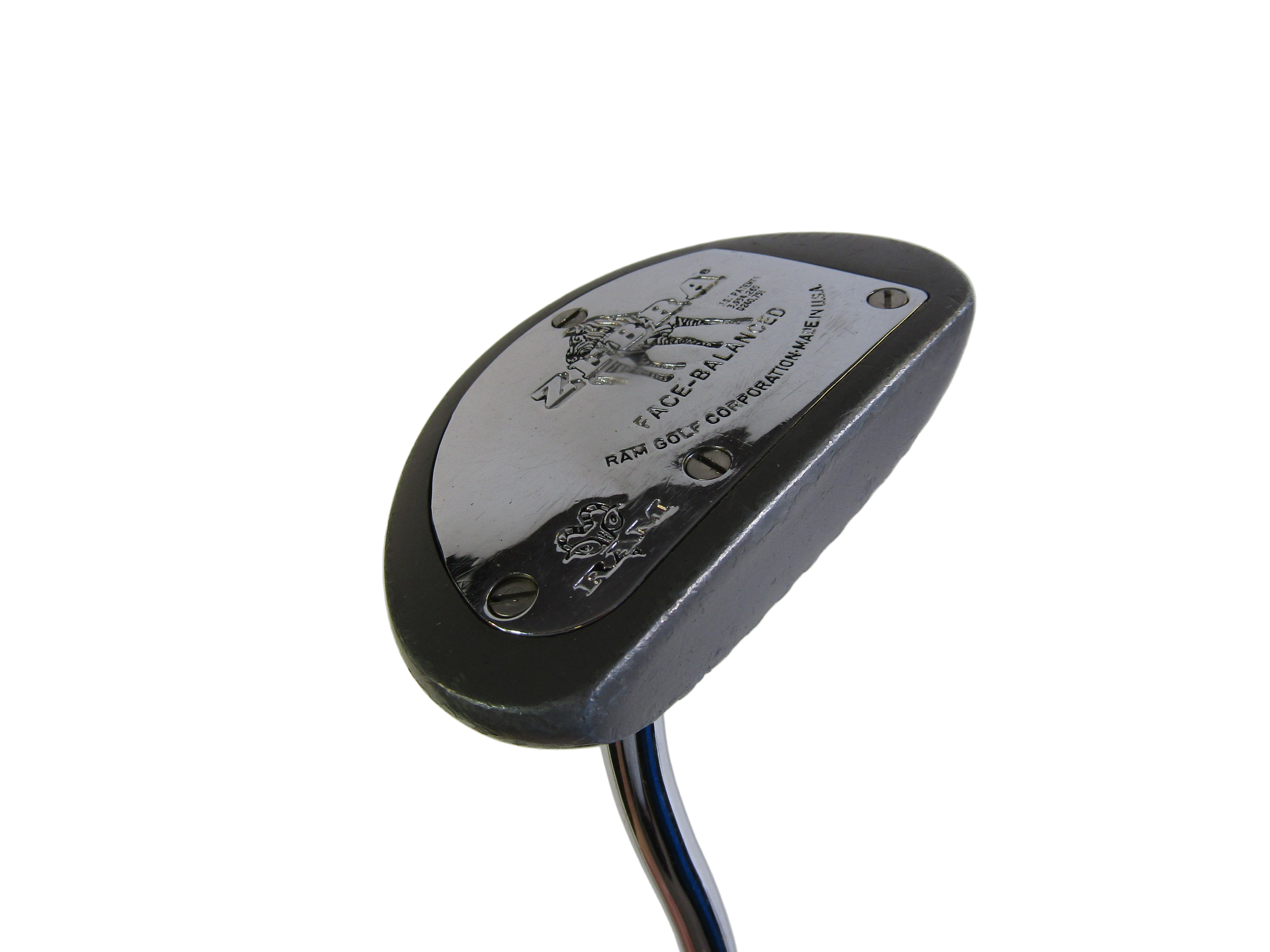Ram Golf Zebra Face Balanced 35" DB Mallet Putter Steel Men's Right Pre-Owned Putters Ram Golf 