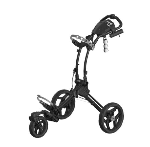 Rovic RV1S 2.0 3 Wheel Push Cart Golf Carts Clicgear Black 