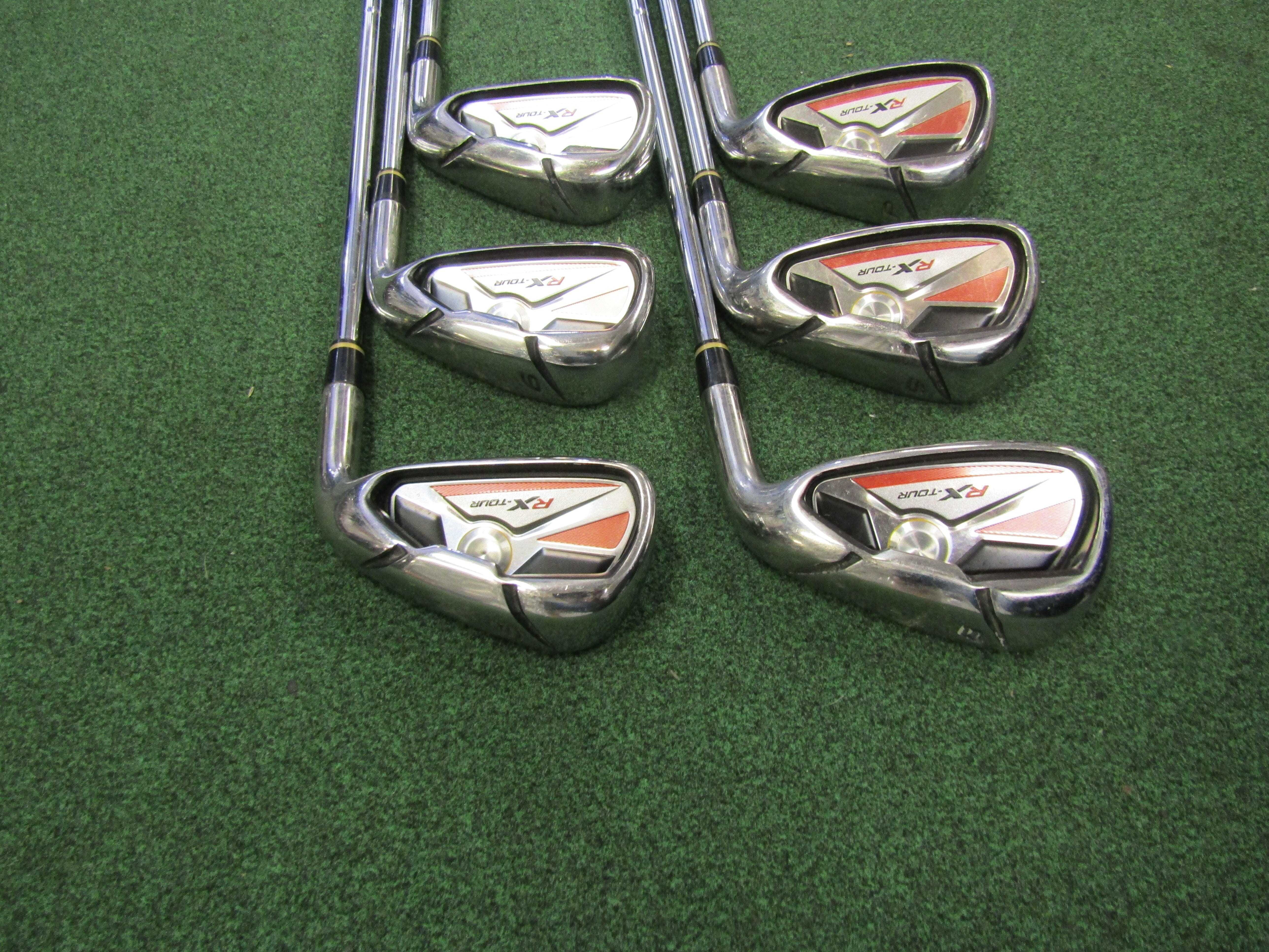 RX Tour #5-PW 6pc. Iron Set Senior Flex Steel Men's Right Pre-Owned Iron Sets Golf Stuff 