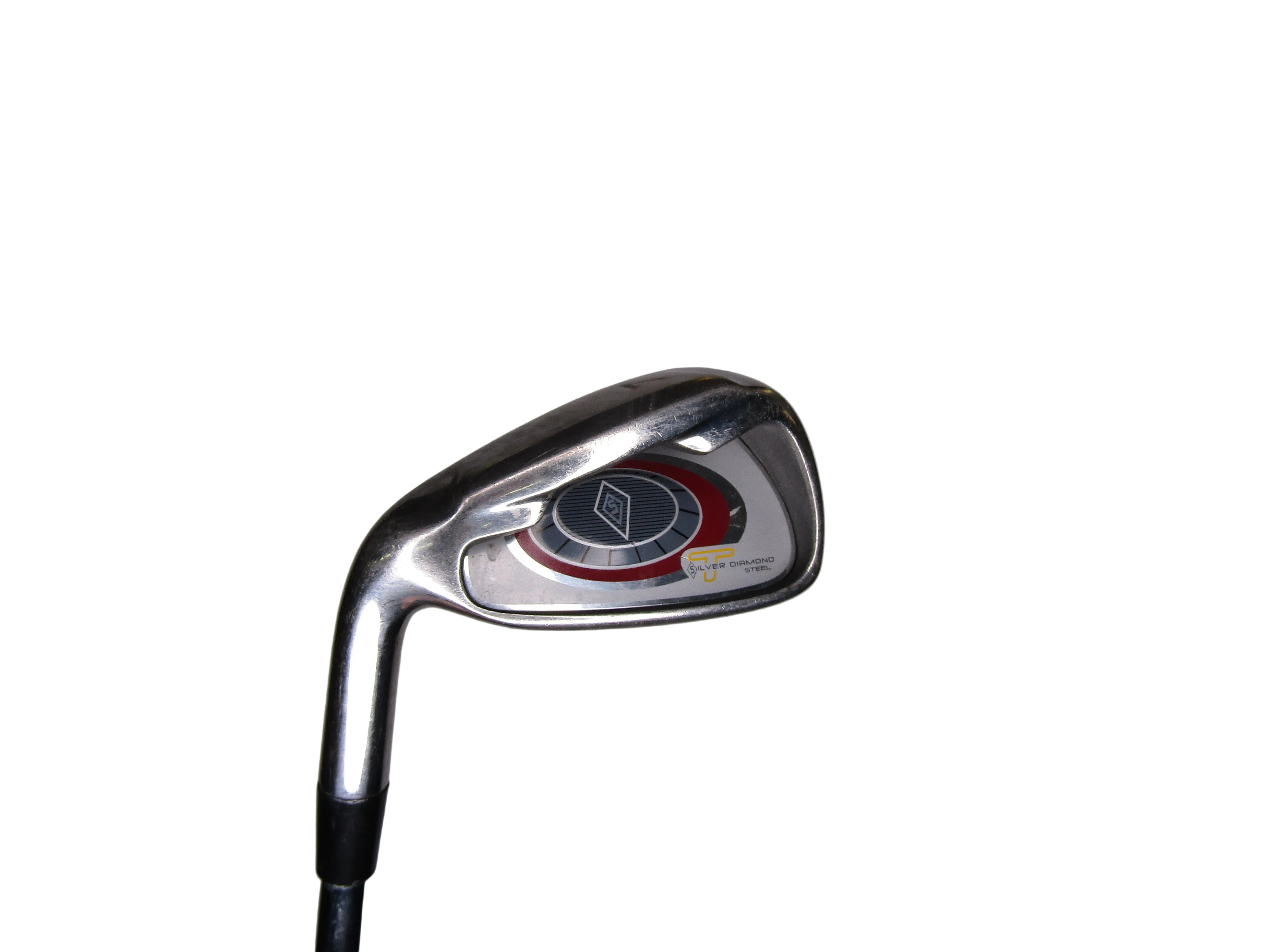 Silver Diamond #7 Iron Regular Flex Steel Men's Left Pre-Owned Irons Silver Diamond 