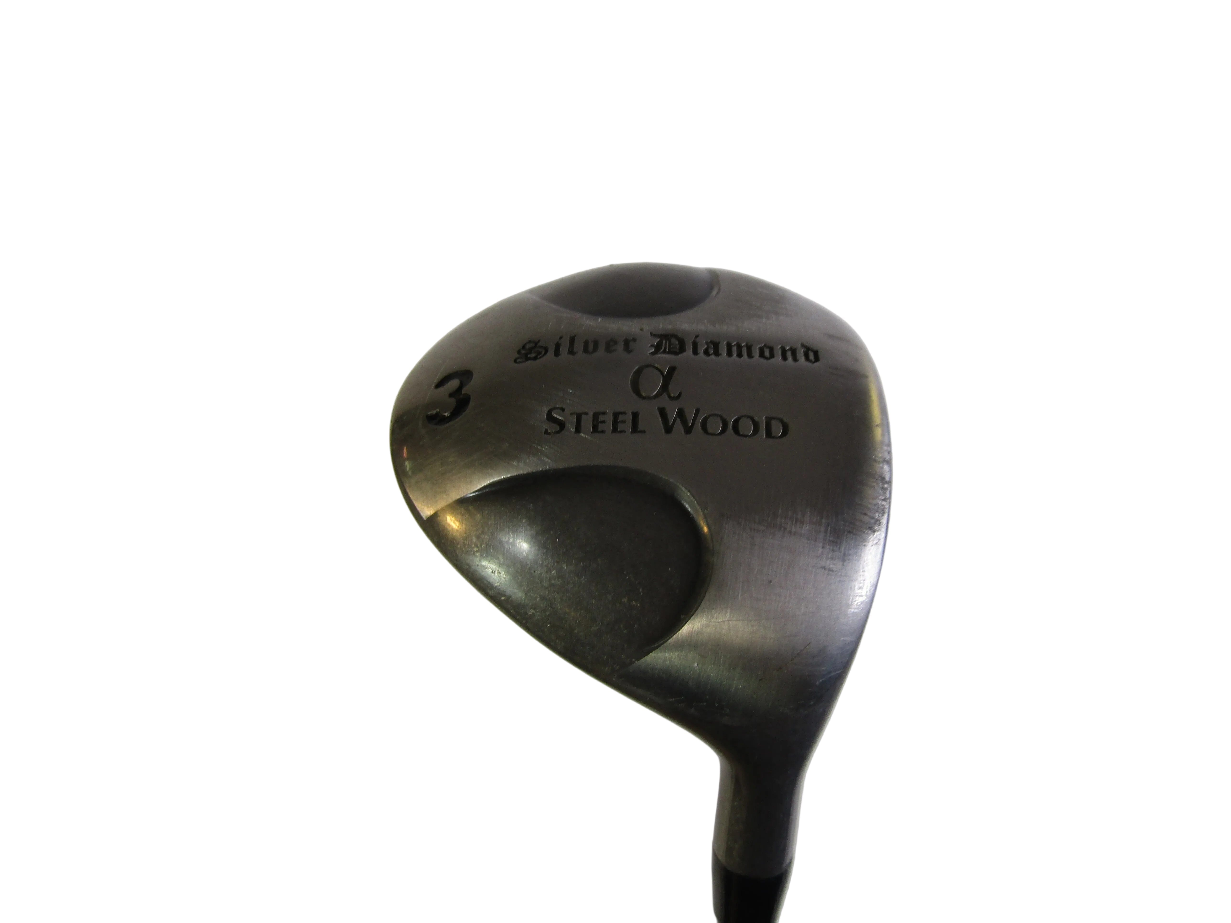 Silver Diamond Steel Wood #3 FW Stiff Flex Graphite Men's Right Pre-Owned Fairway Woods Golf Stuff 