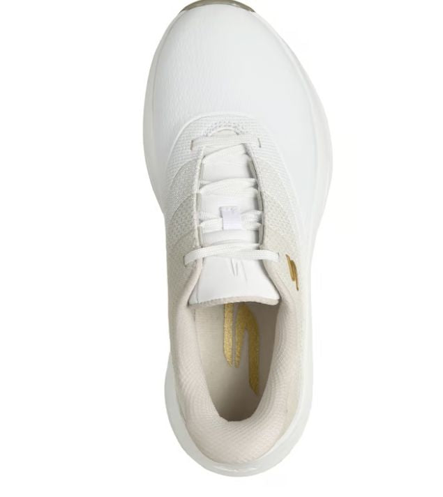 Skechers Flow Spikeless Womens Golf Shoe White 123153 Women's Golf Shoes Skechers 6 White Wide