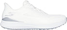 Skechers Go Golf Flight 123131 Spikeless Womens Golf Shoes White/Silver Spikeless Golf Shoe Skechers 
