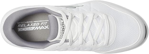 Skechers GO GOLF Max - Fairway 4 Women's Spikeless Golf Shoes White/Gray Spikeless Golf Shoe Skechers 