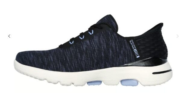 Skechers Go Golf Walk 5 Women's Golf Shoes 123085 Black/Lavender Spikeless Golf Shoe Skechers 