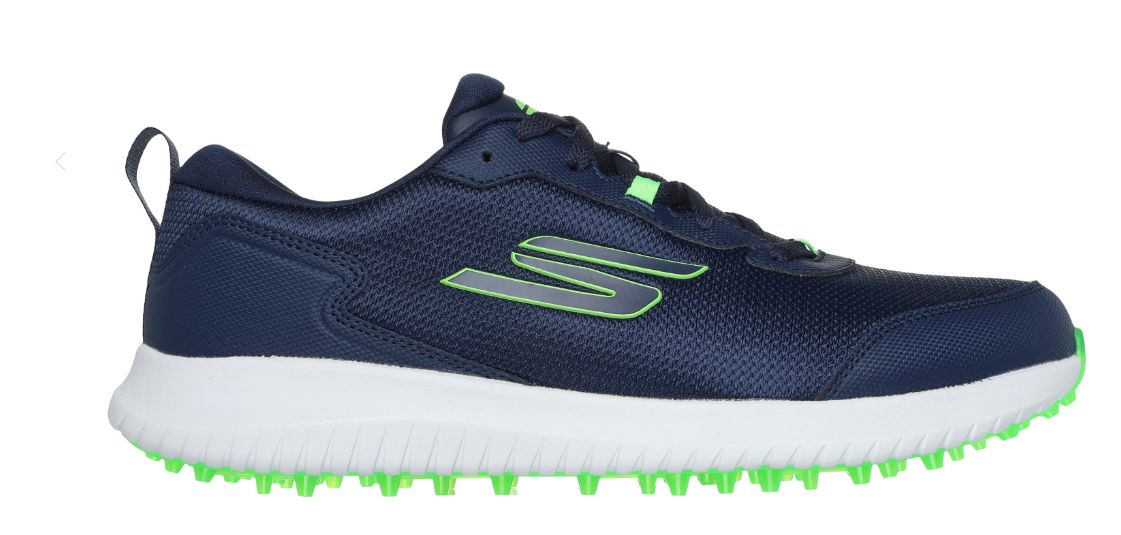 Skechers Go Max Fairway 4 Men's Golf Shoes 214081 Navy/Lime Spikeless Golf Shoe Skechers 